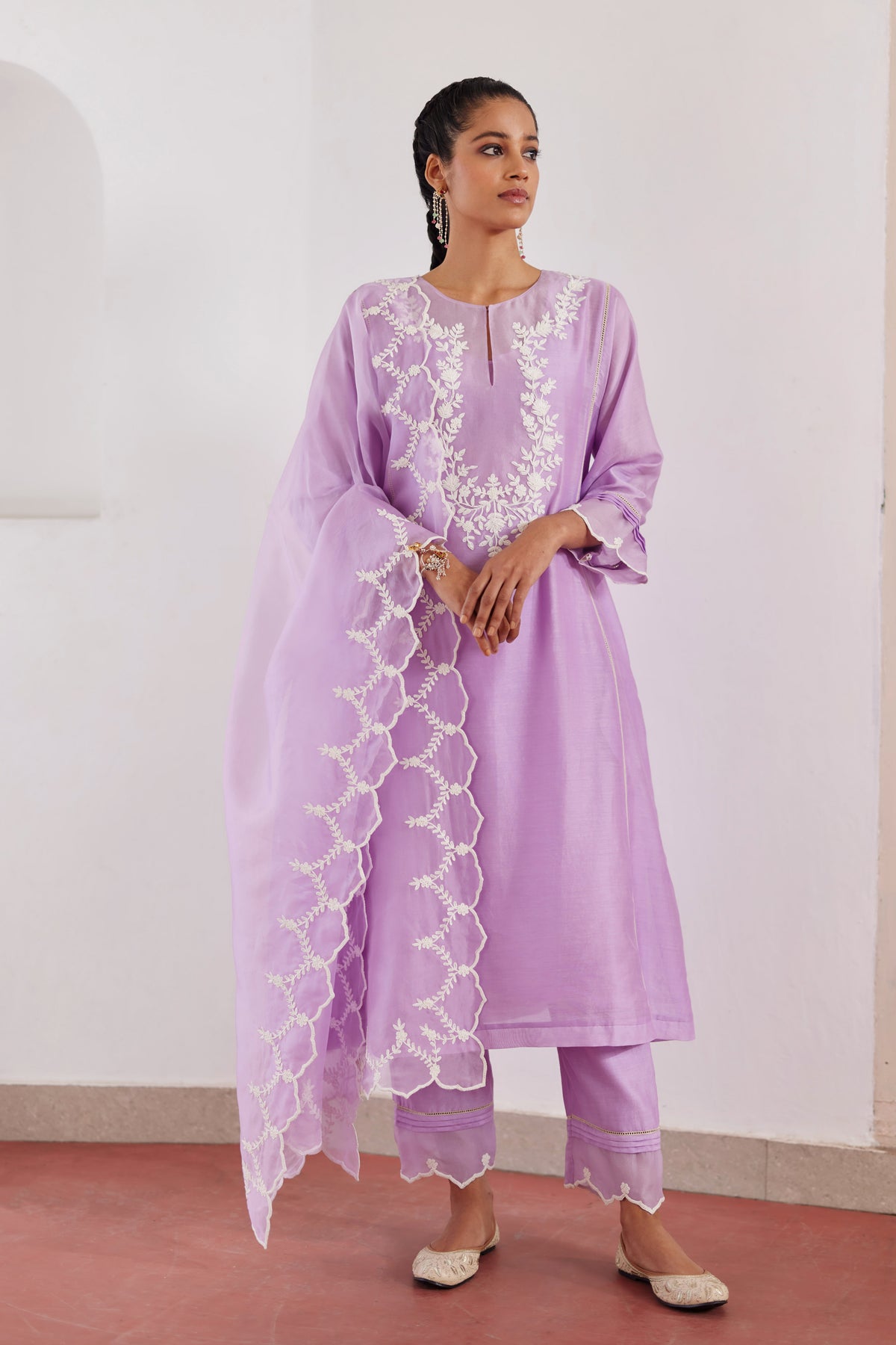 Lilac Ziya Kurta Set