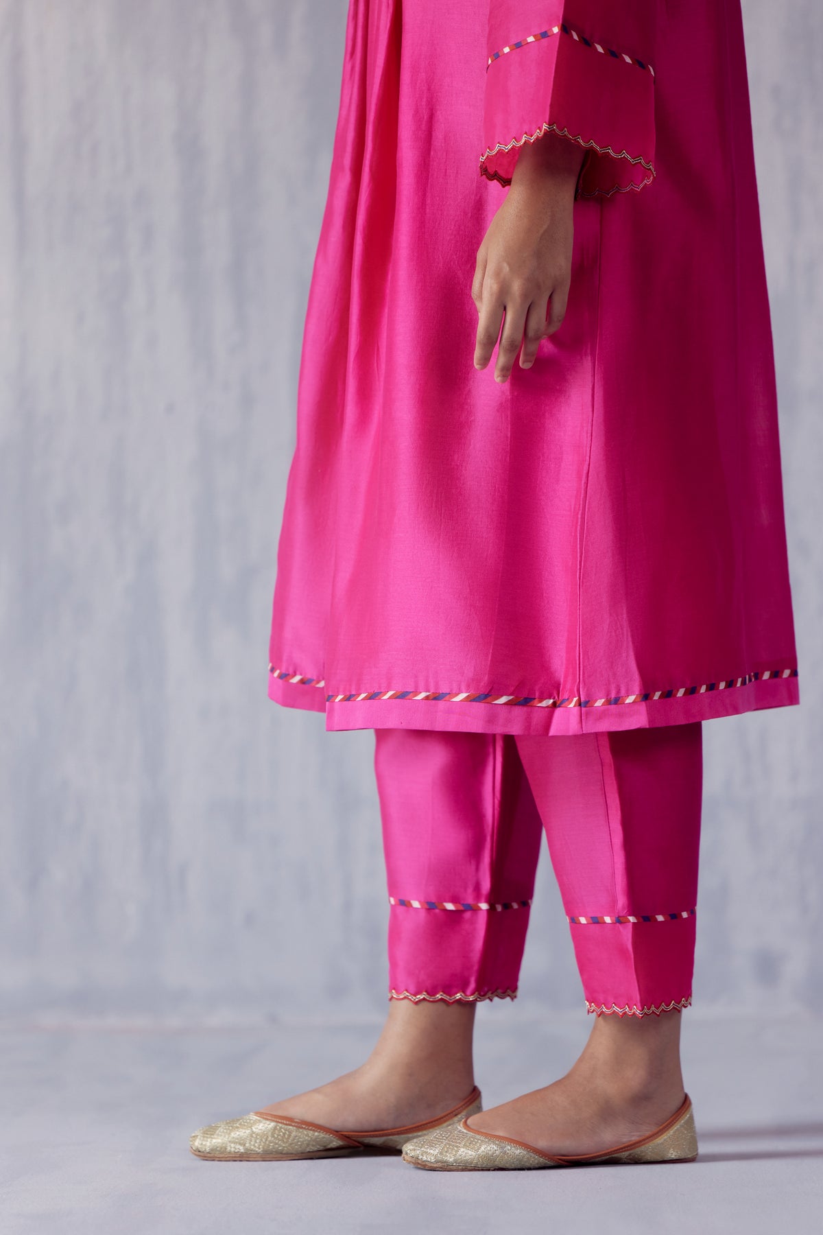 Nargis Hot Pink Kurta Set