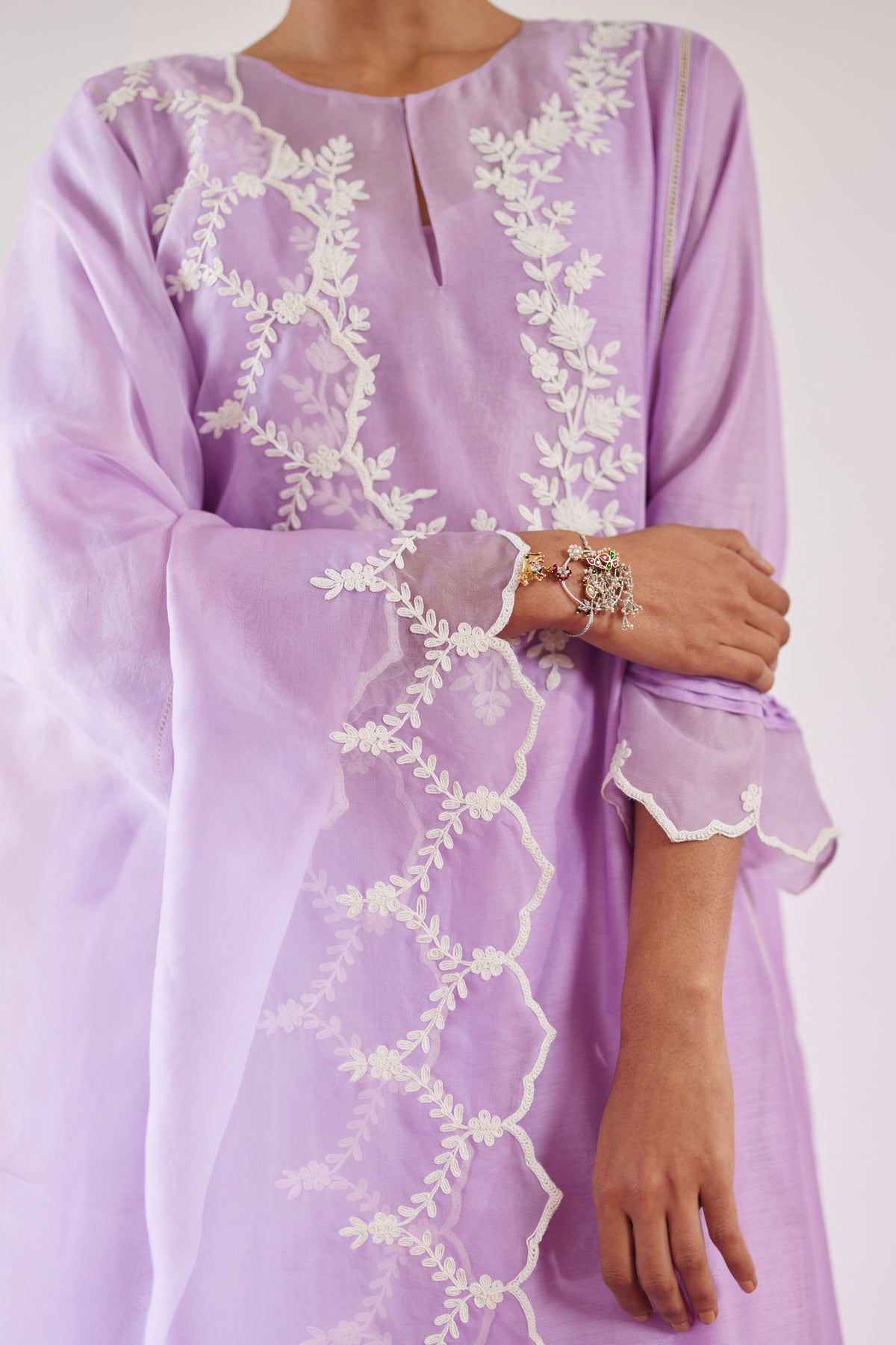 Lilac Ziya Kurta Set