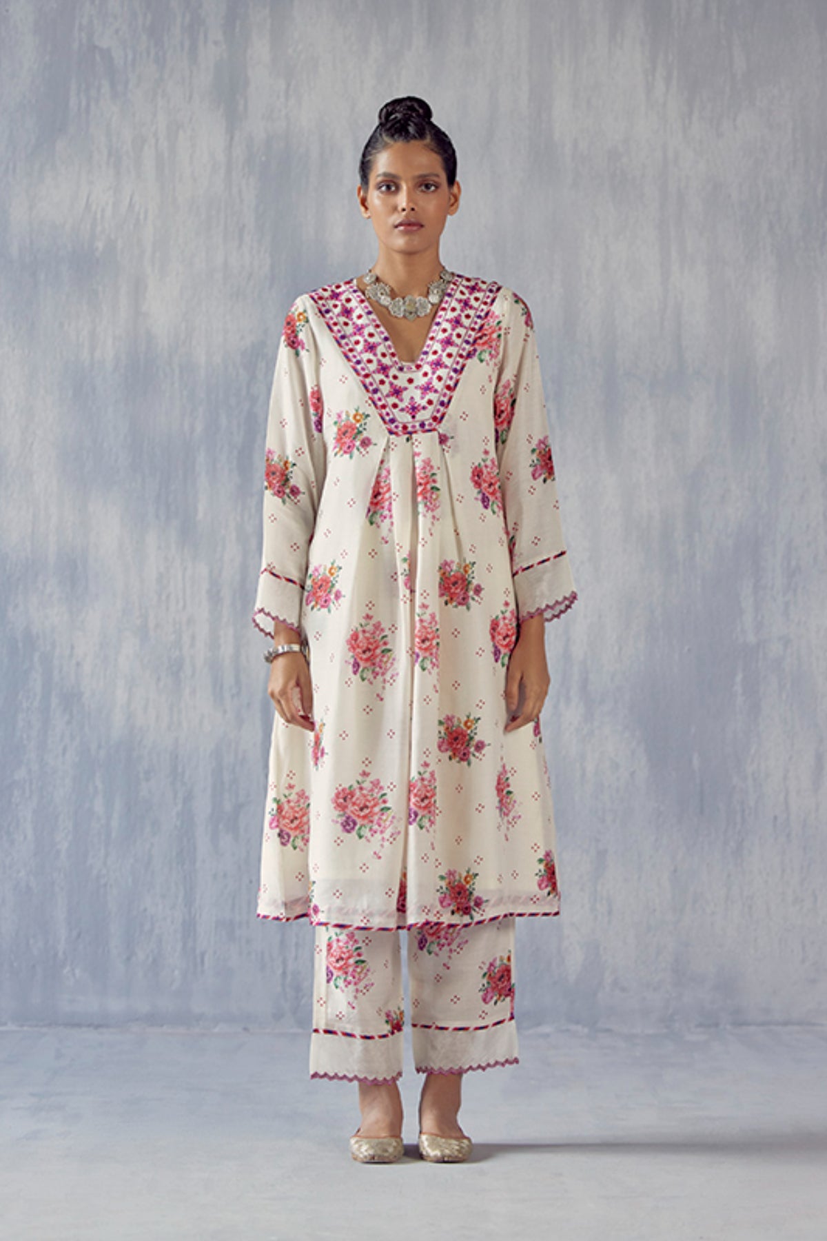 Madhu Ivory Kurta Set