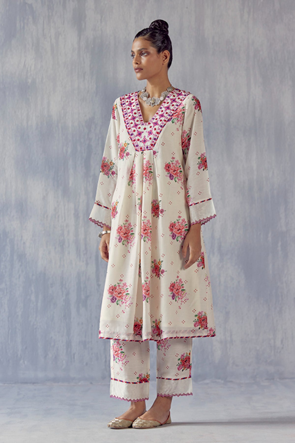 Madhu Ivory Kurta Set