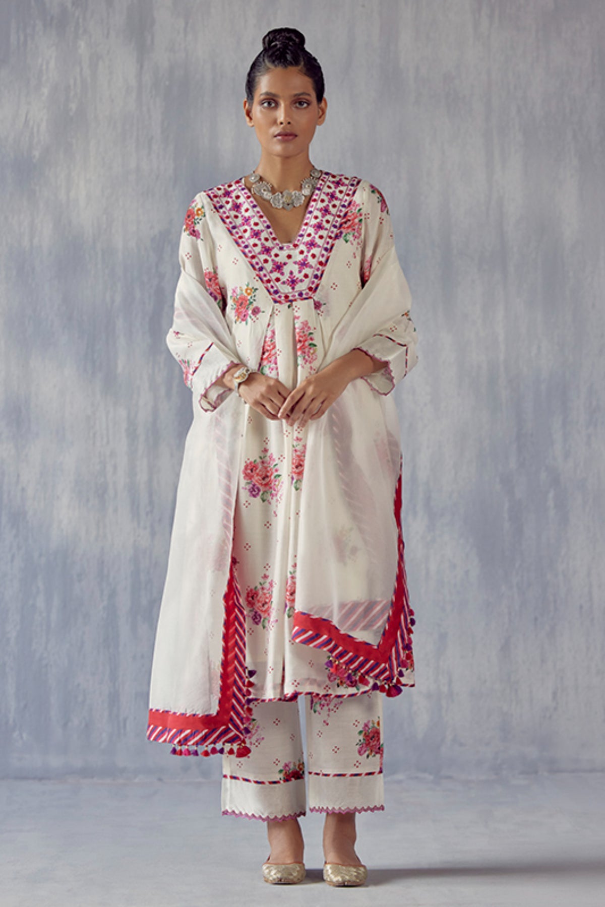 Madhu Ivory Kurta Set