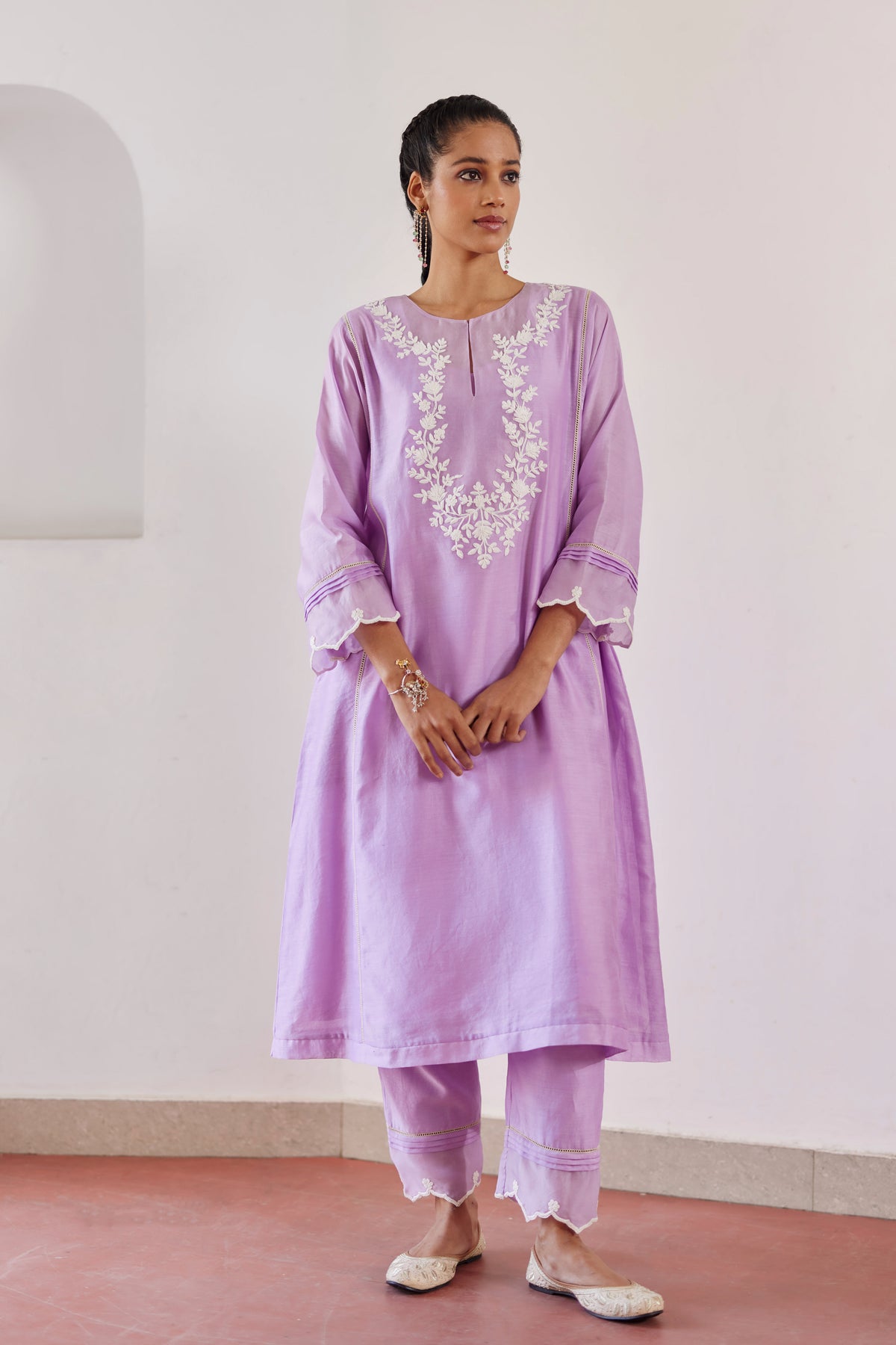 Lilac Ziya Kurta Set