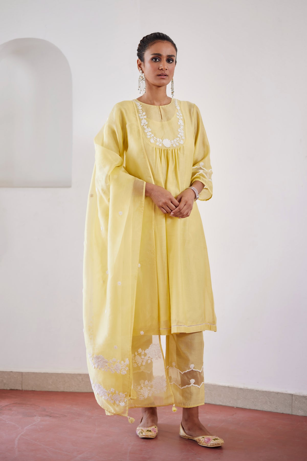 Yellow Zoha Kurta Set