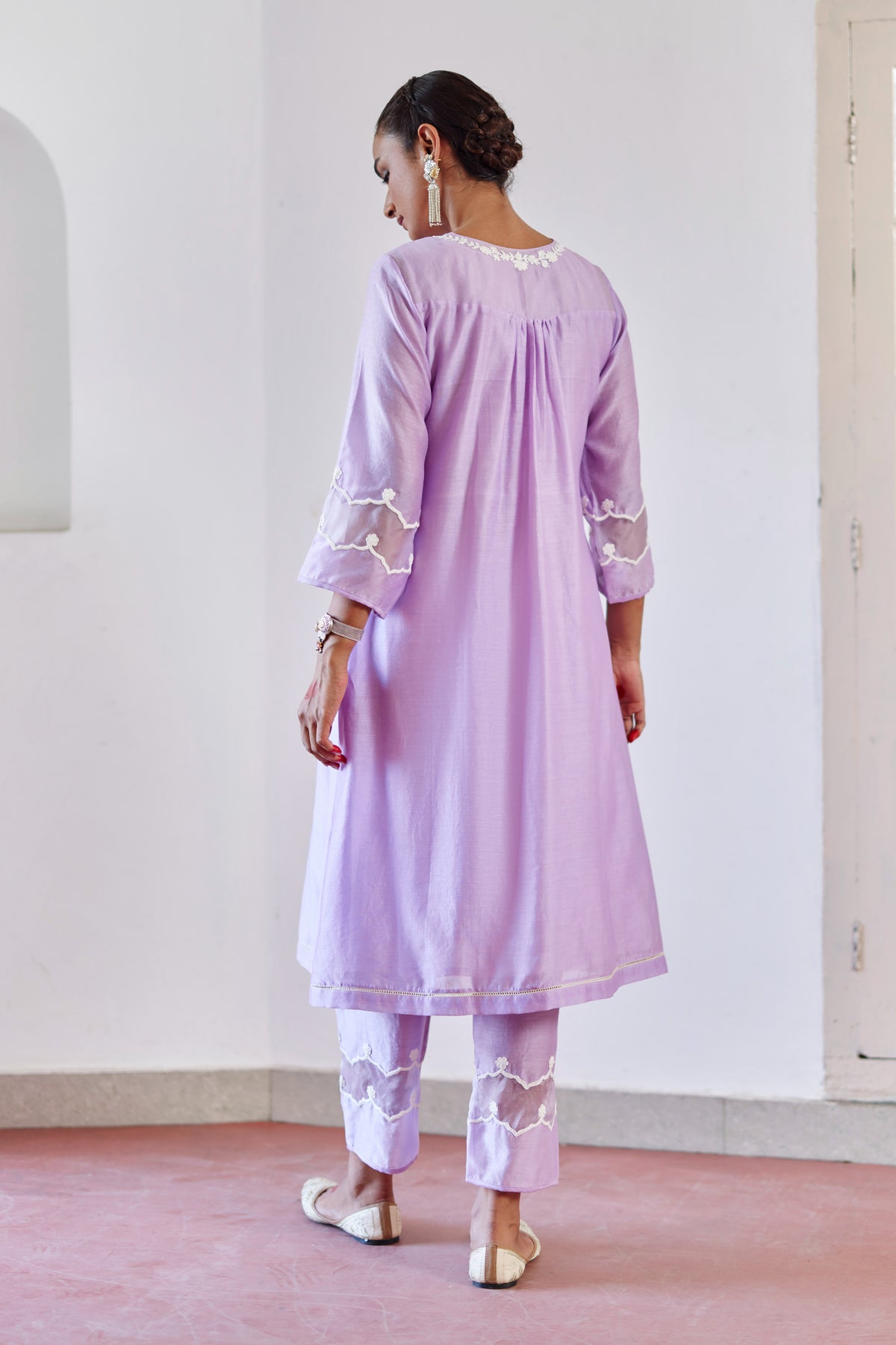 Lilac Zoha Kurta Set