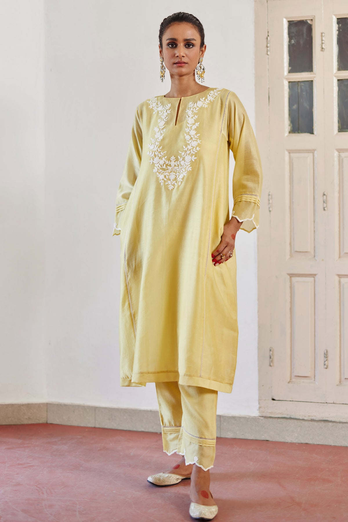 Yellow Ziya Kurta Set