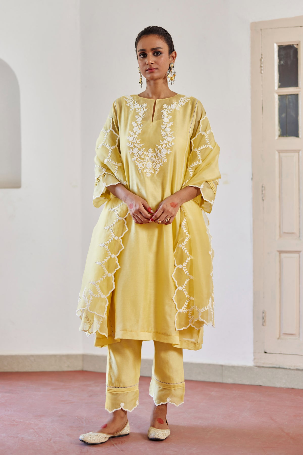 Yellow Ziya Kurta Set