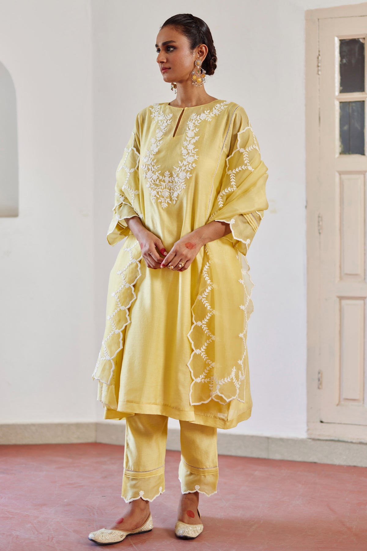 Yellow Ziya Kurta Set