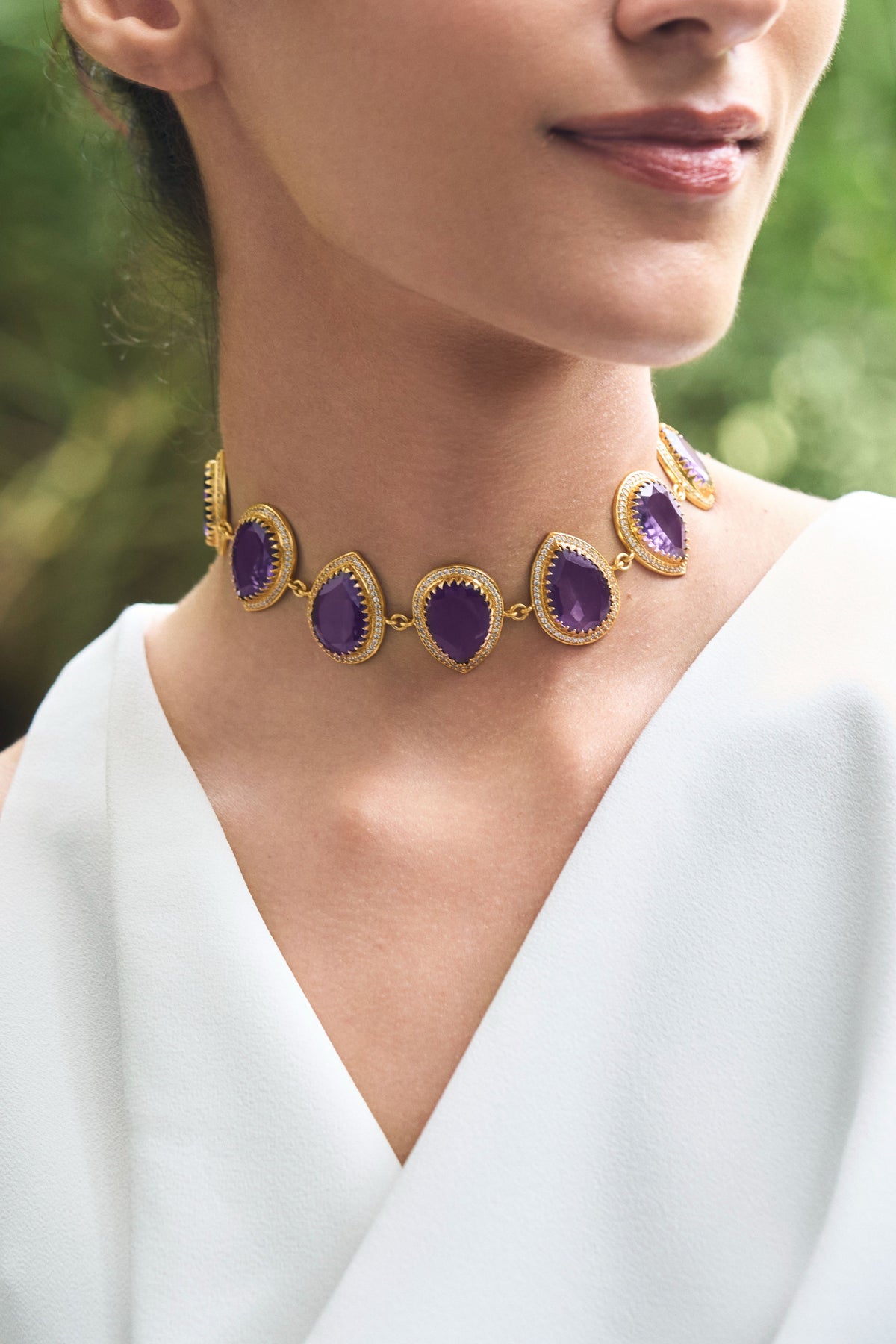 Wild Lavender Choker