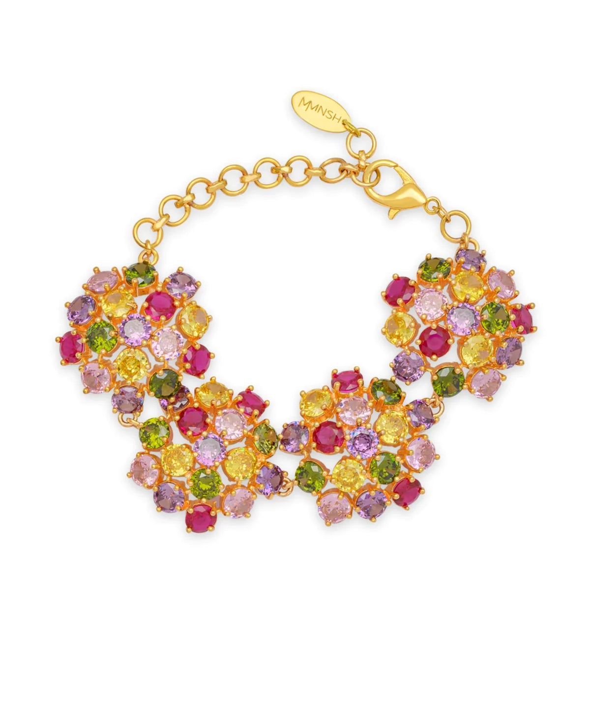 Bauble Crystal Multi Color Bracelet