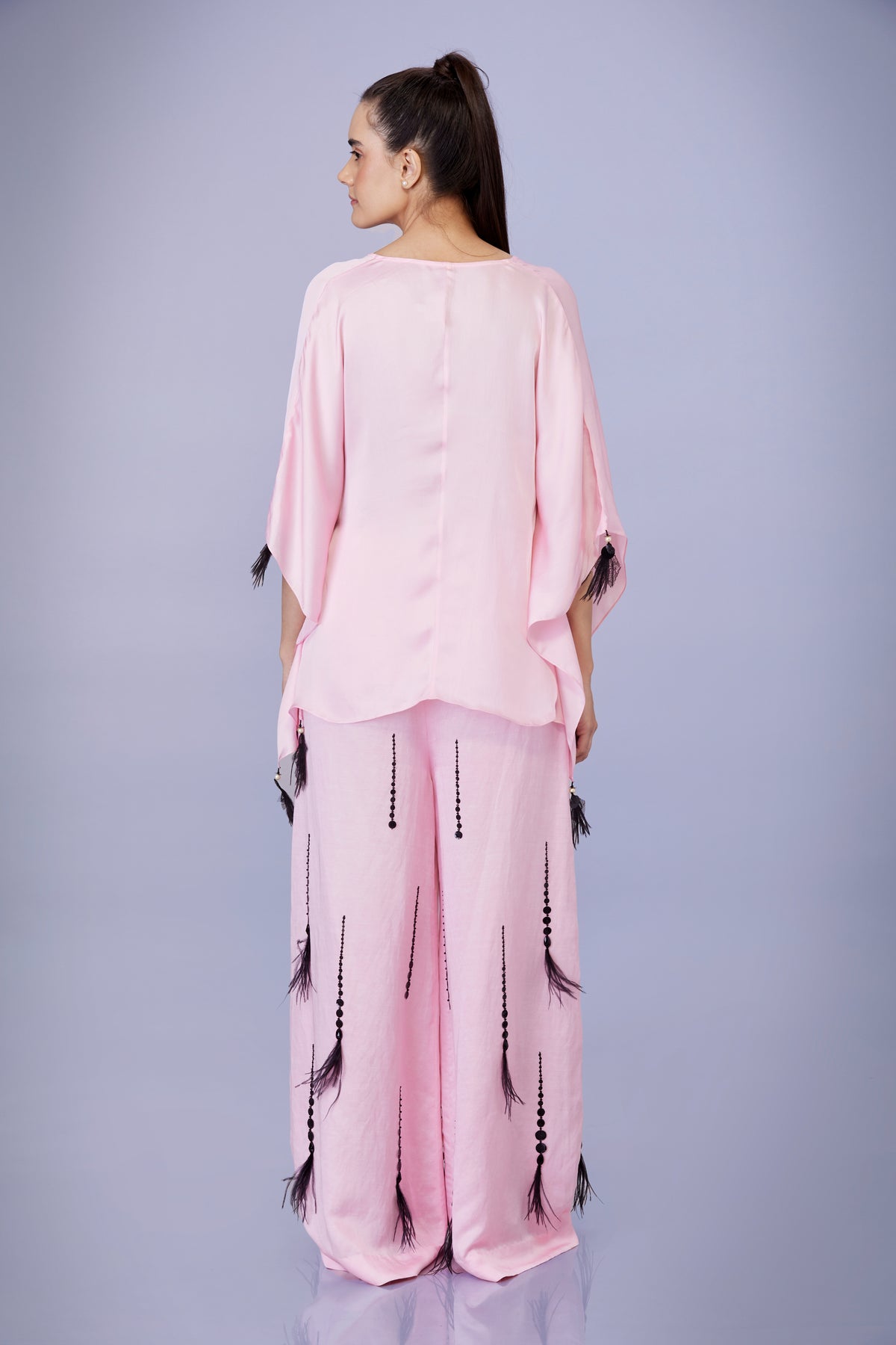 Light Pink Drawstring Trousers