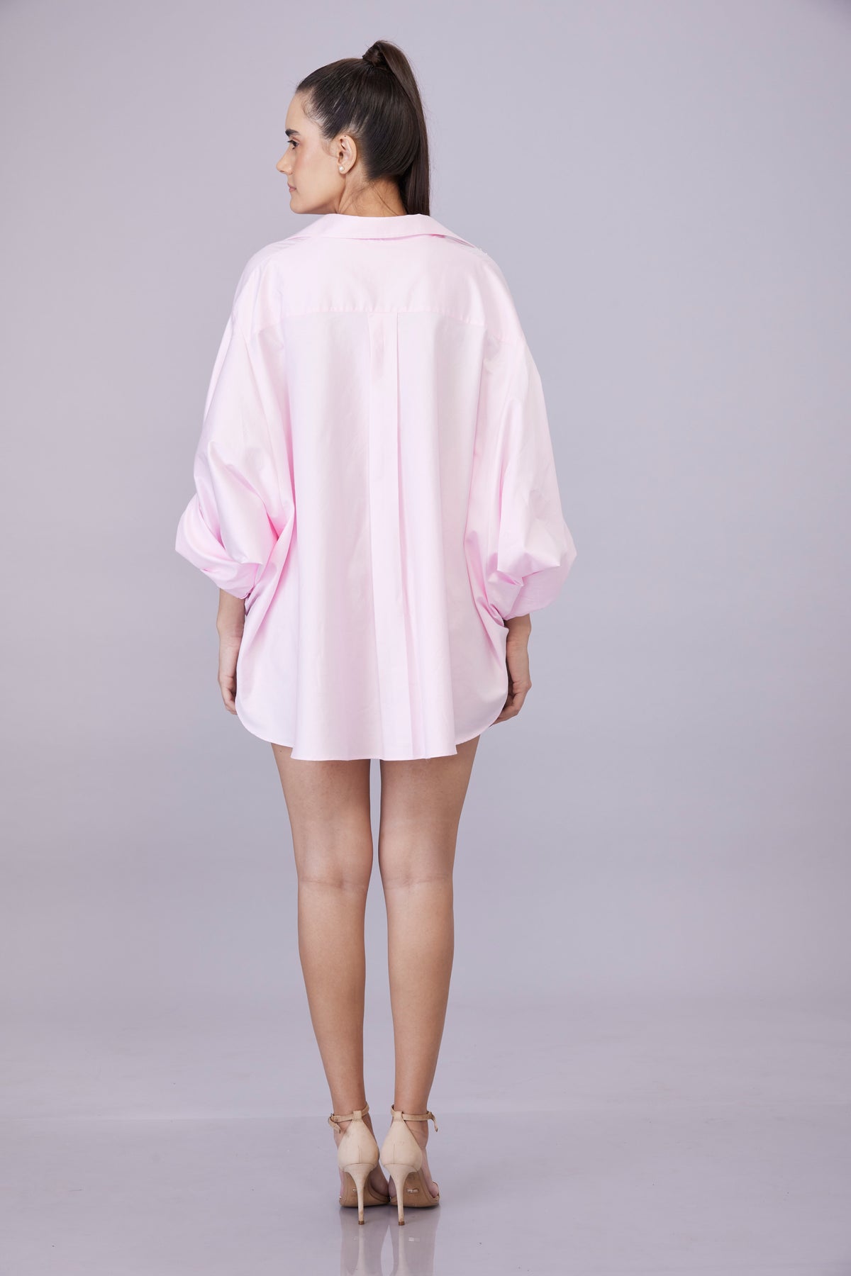 Light Pink Cut-dana Shirt