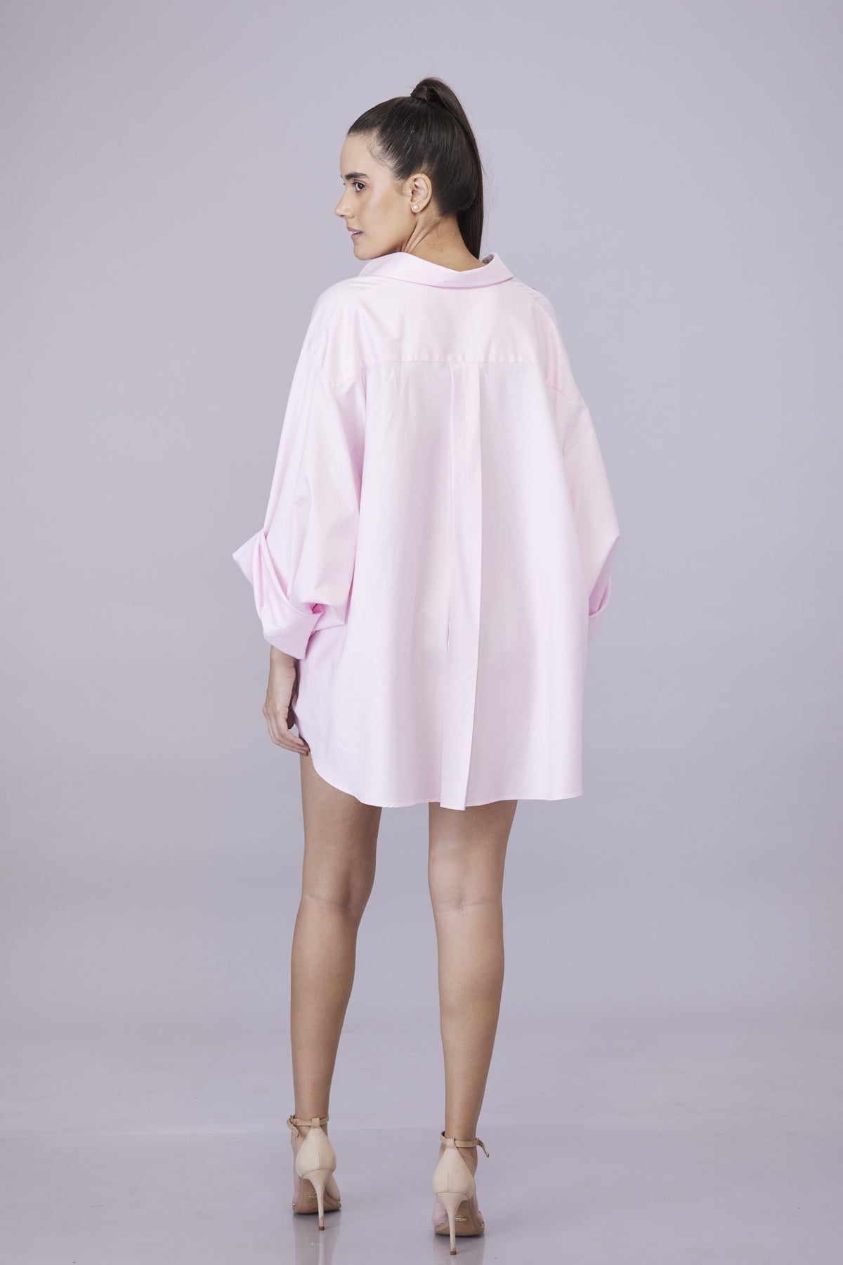 Light Pink Batwing Shirt