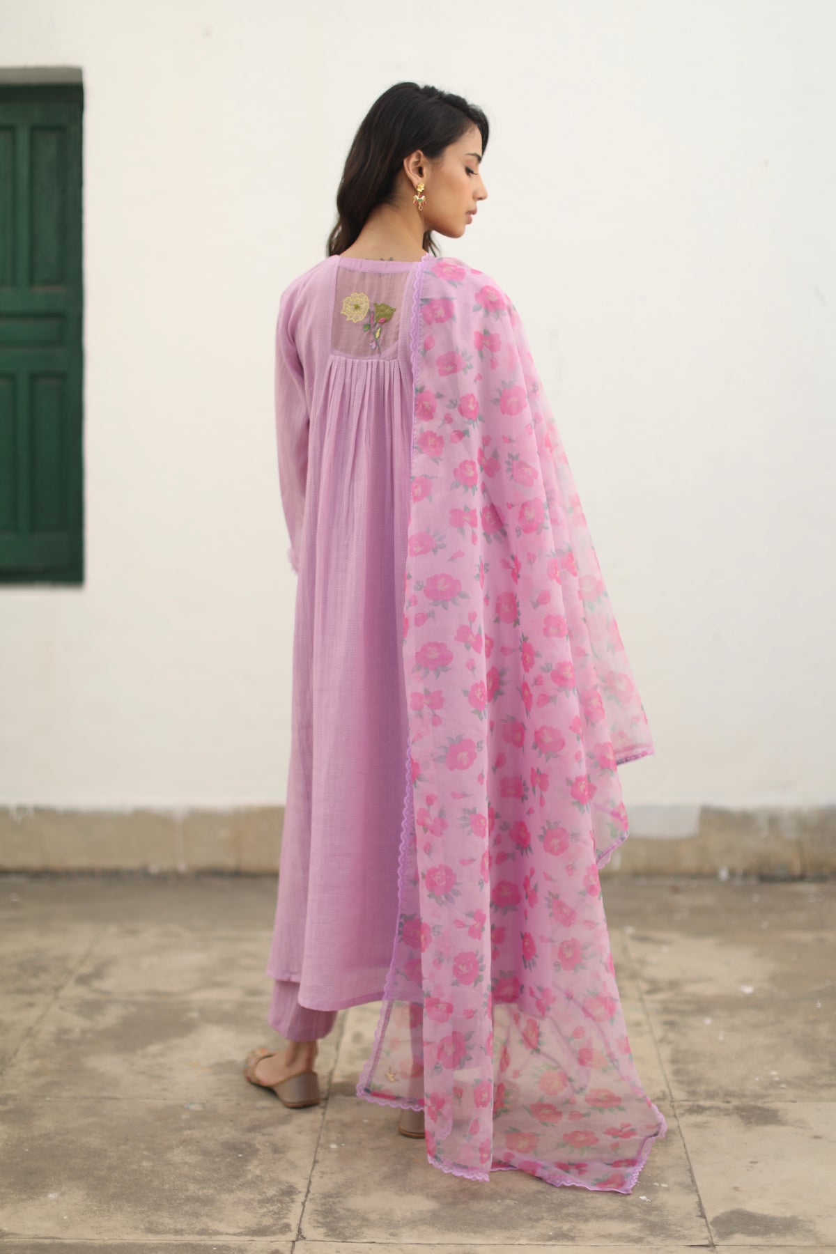 Amina Pink Kurta Set