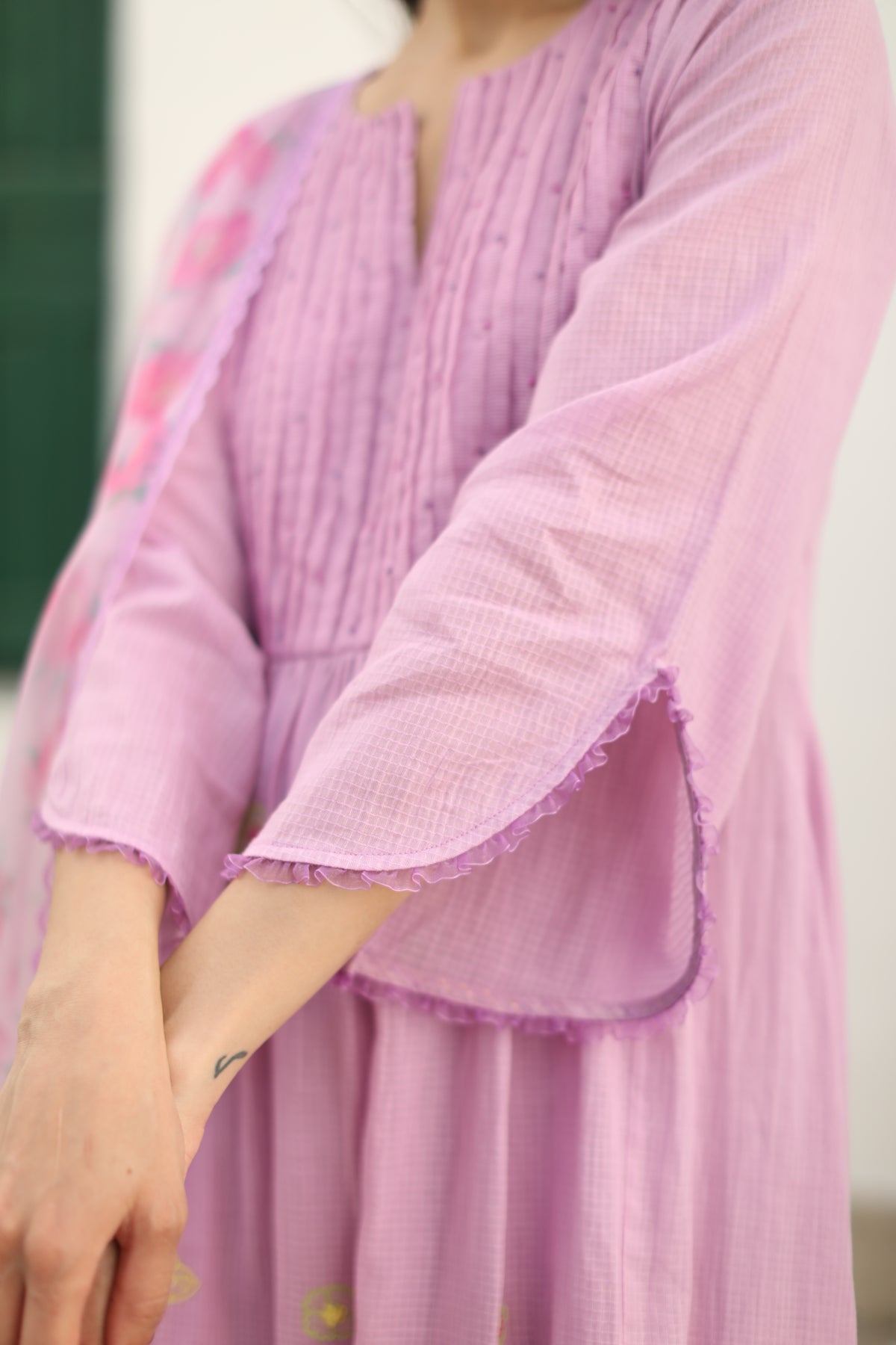 Amina Pink Kurta Set