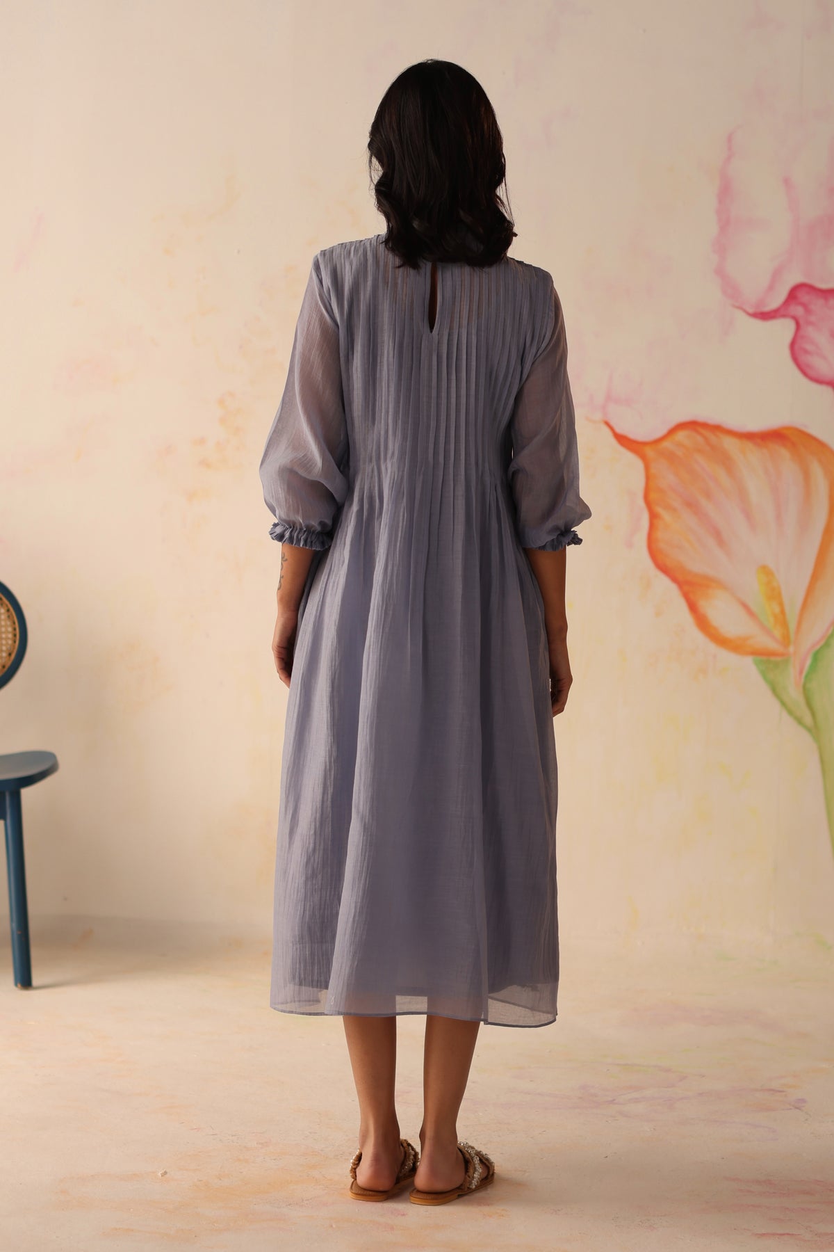 Khubani Periwinkle Dress