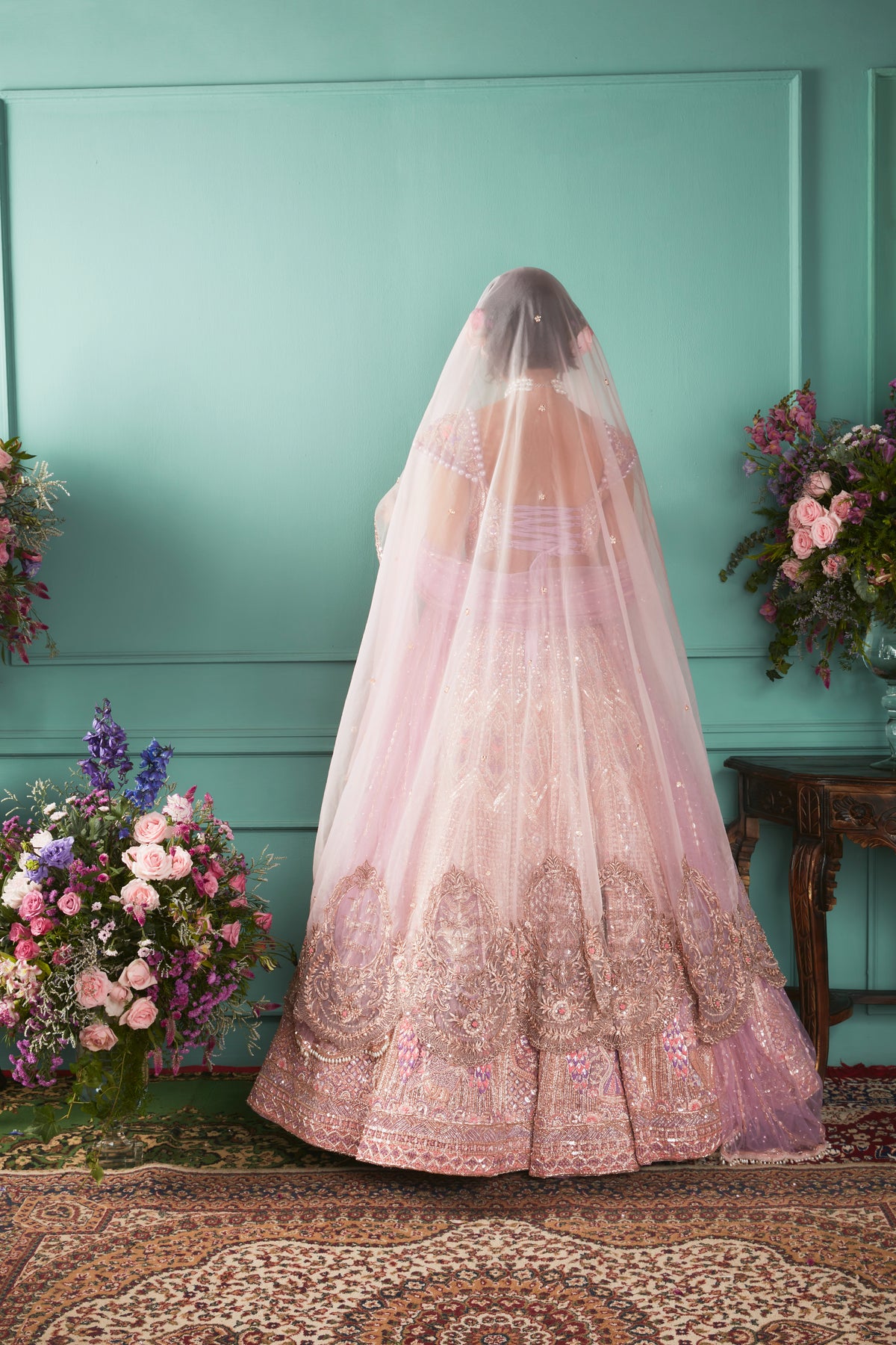 Lilac Lehenga