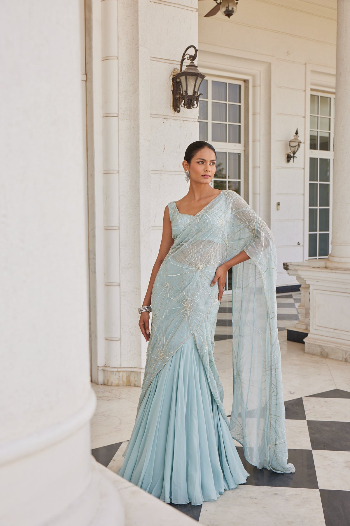 Siddra Pre-draped Saree