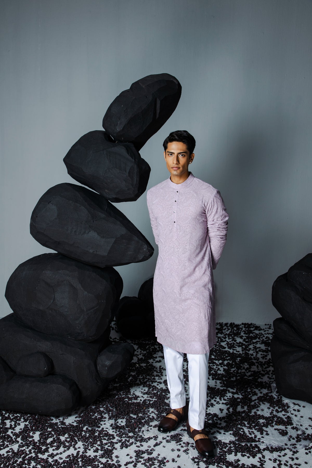 Misty Lilac Kurta Set