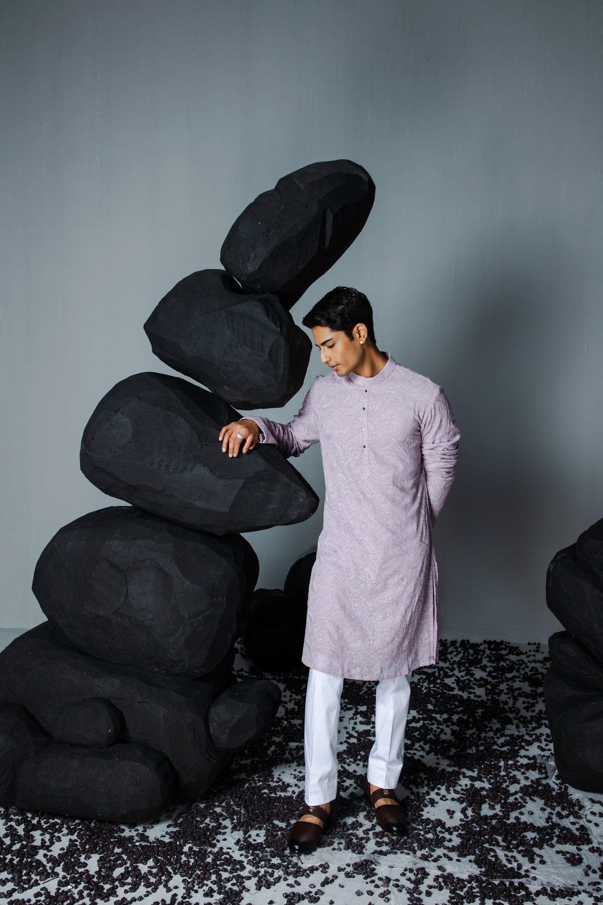 Misty Lilac Kurta Set