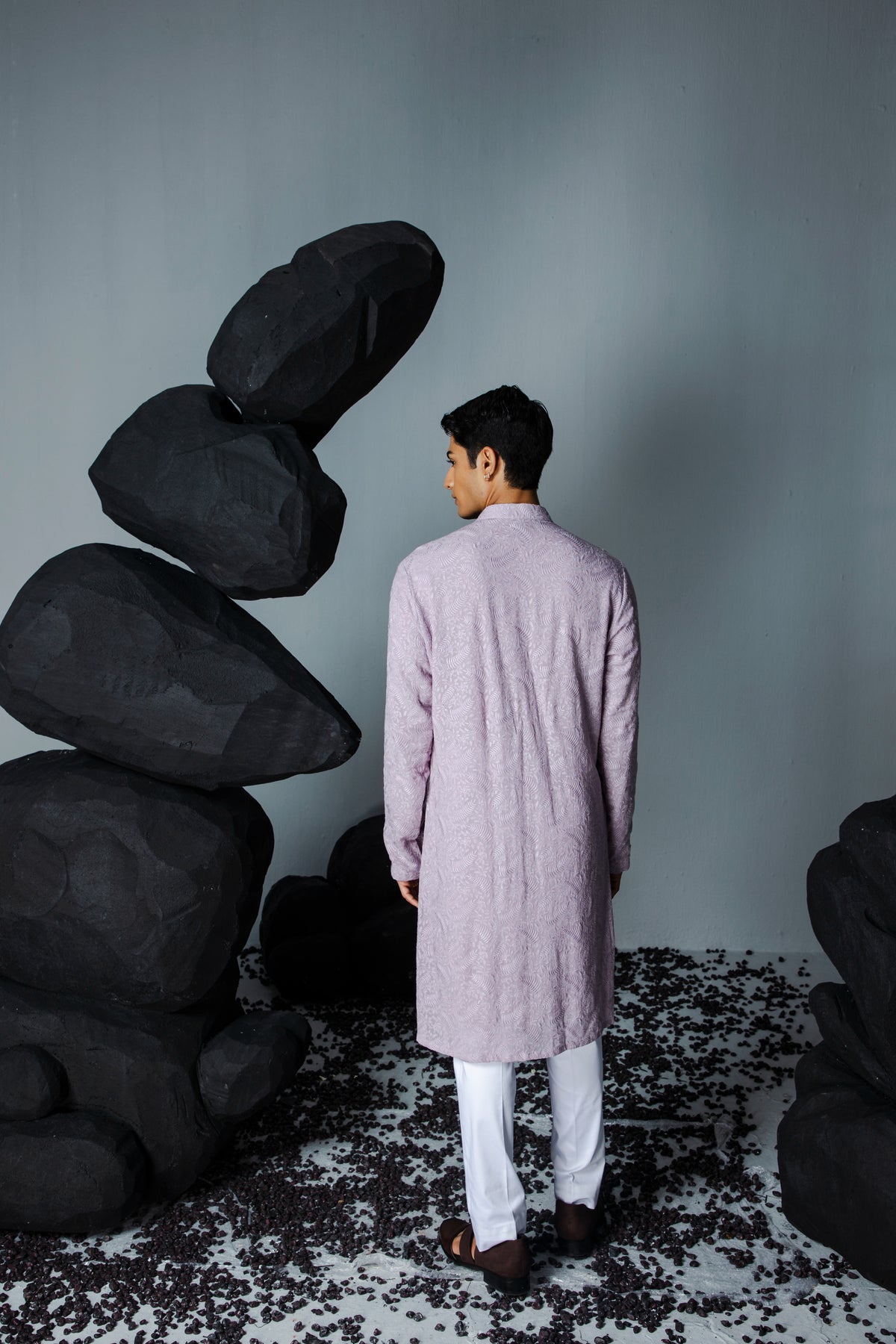 Misty Lilac Kurta Set