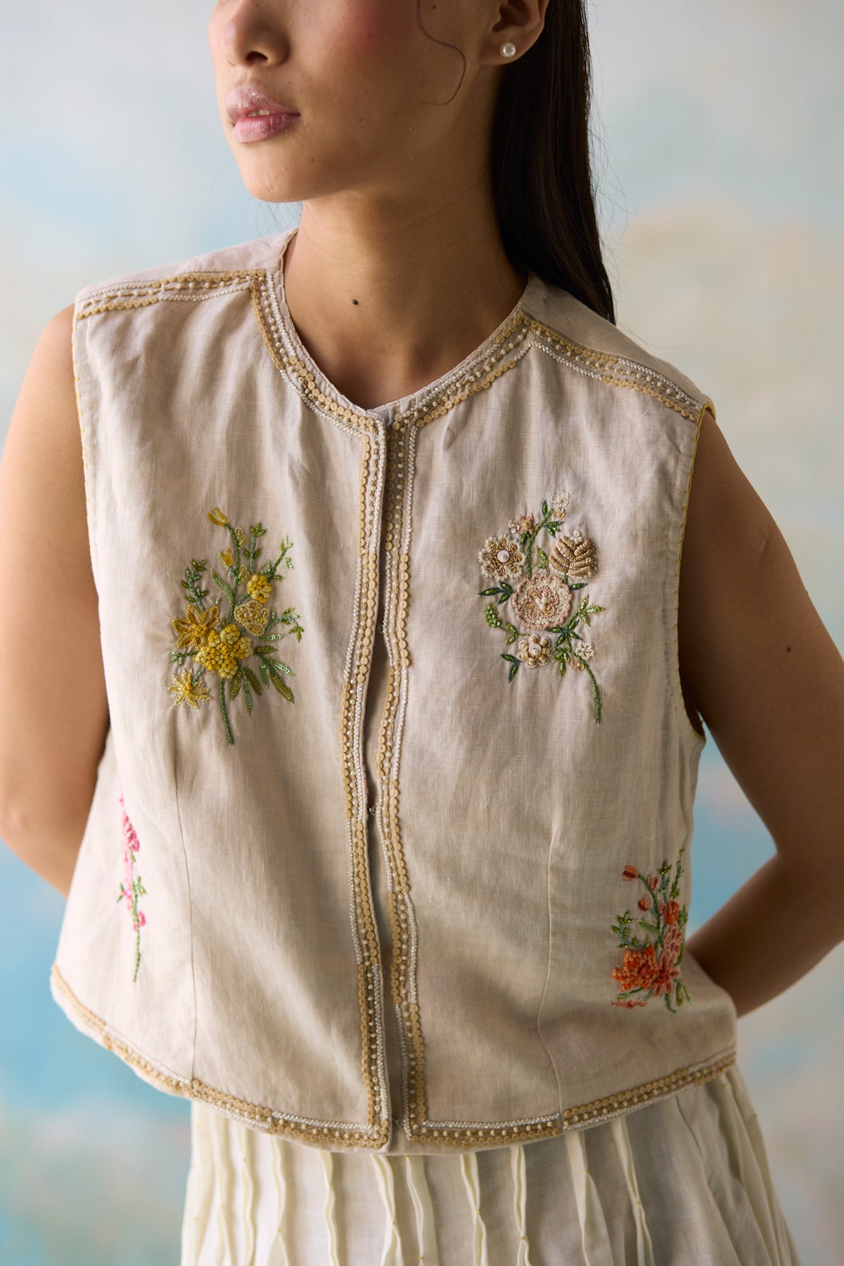 Ash Embroidered Jacket