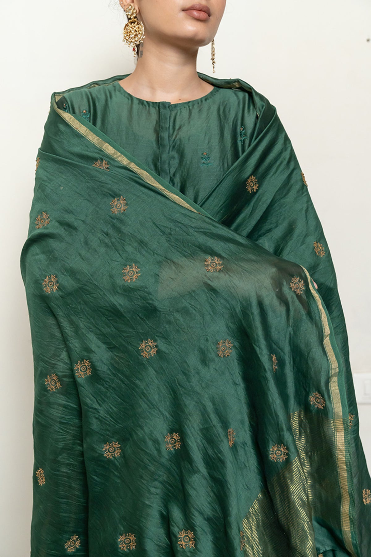 Roohi Kalidaar Kurta With Odhani