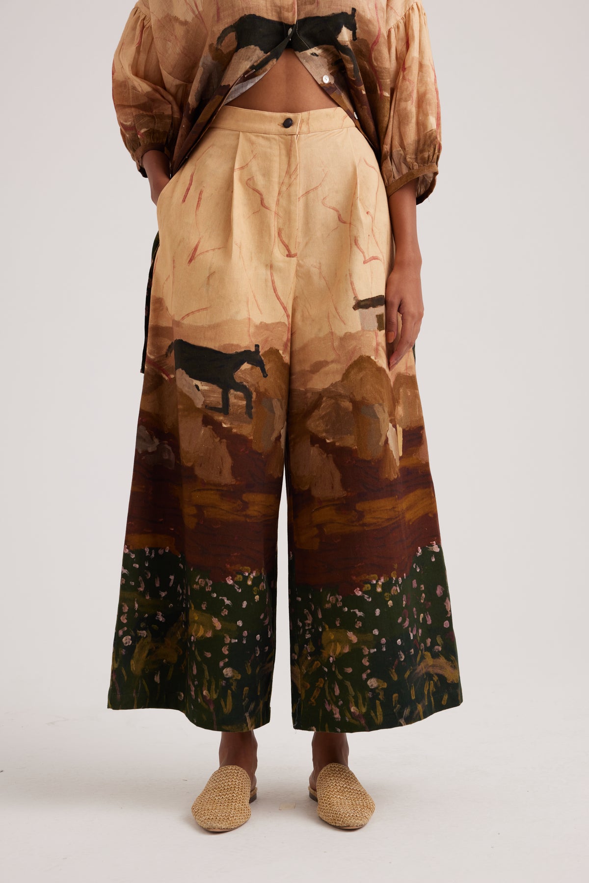 Plateau Wide Leg Pants