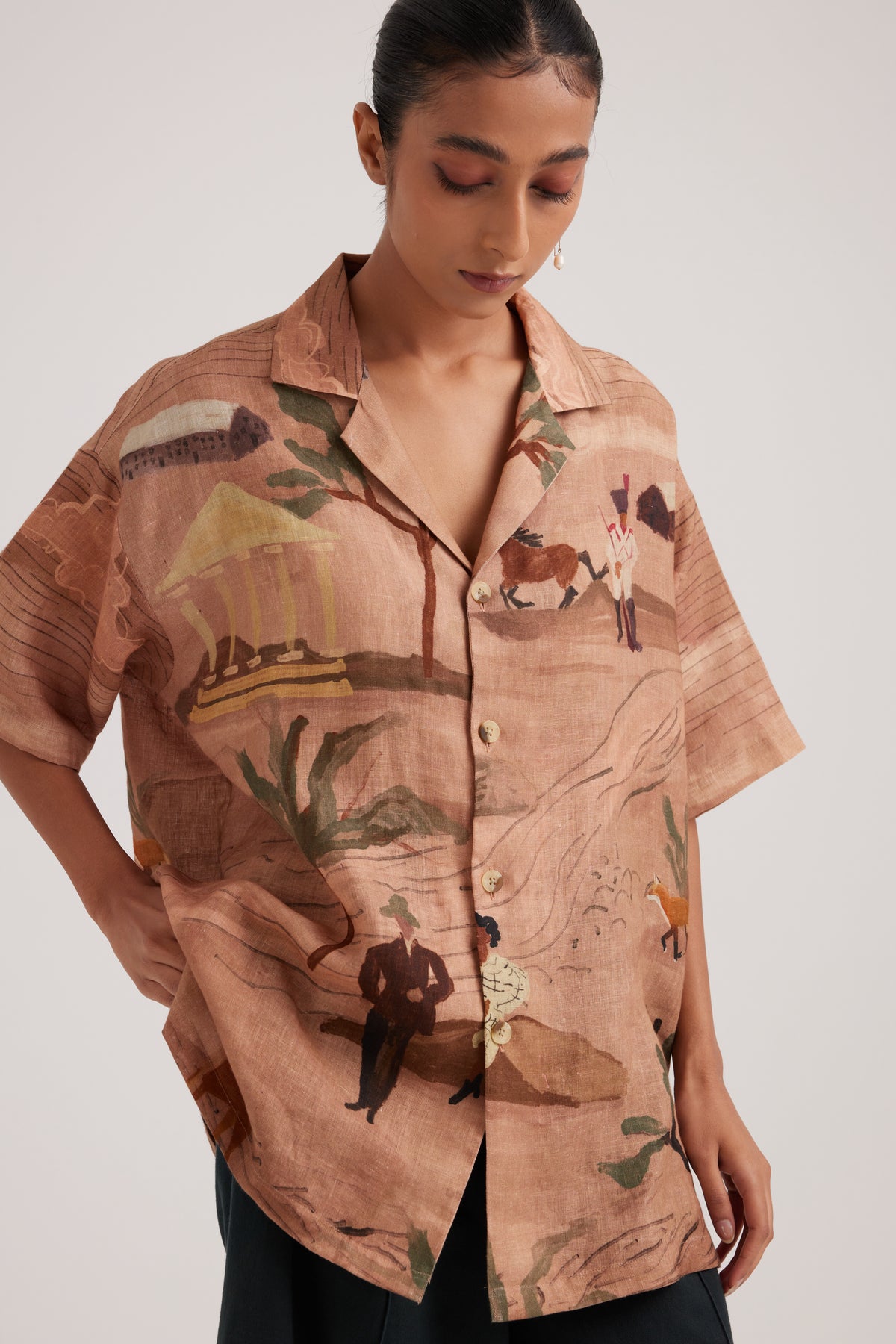 Derby Unisex Oversized Shirt