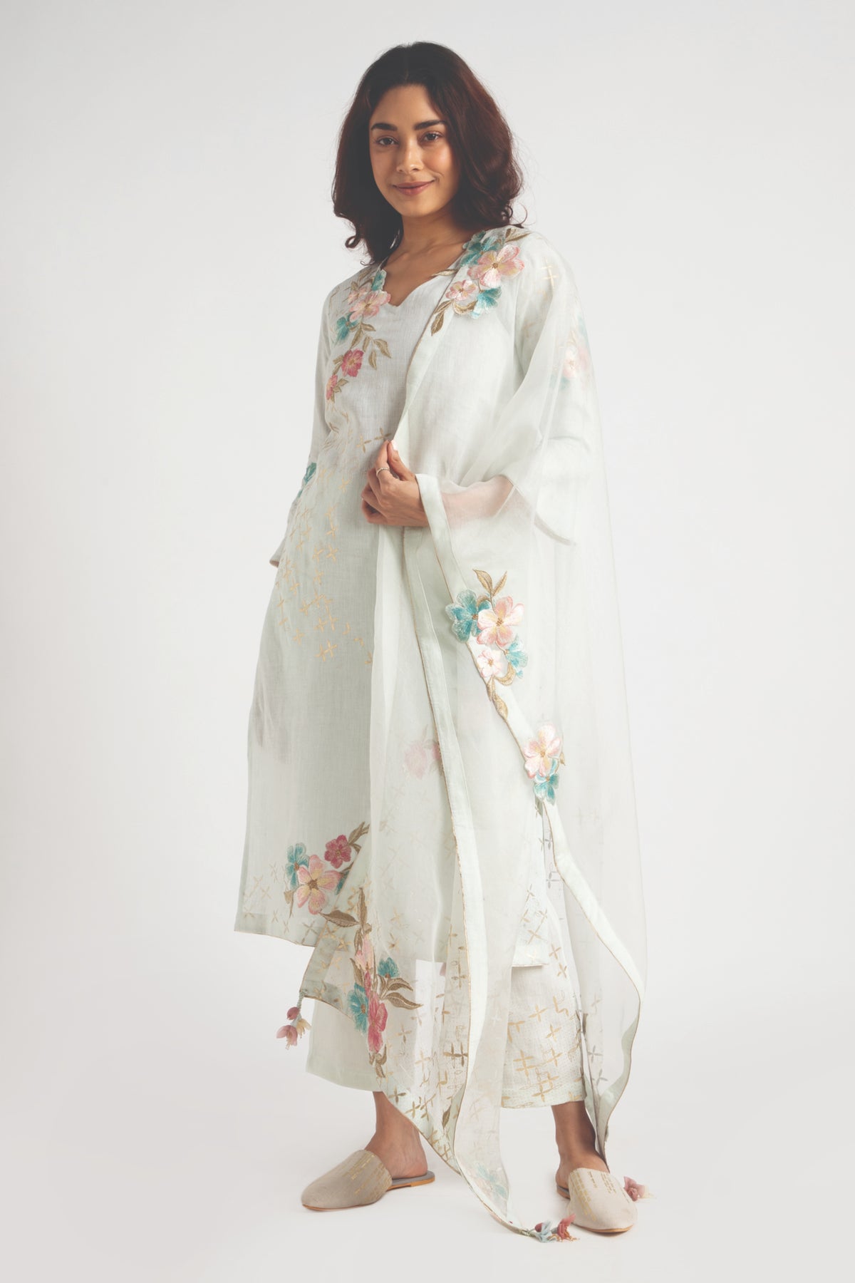 Bonny Corsage Kurta Set