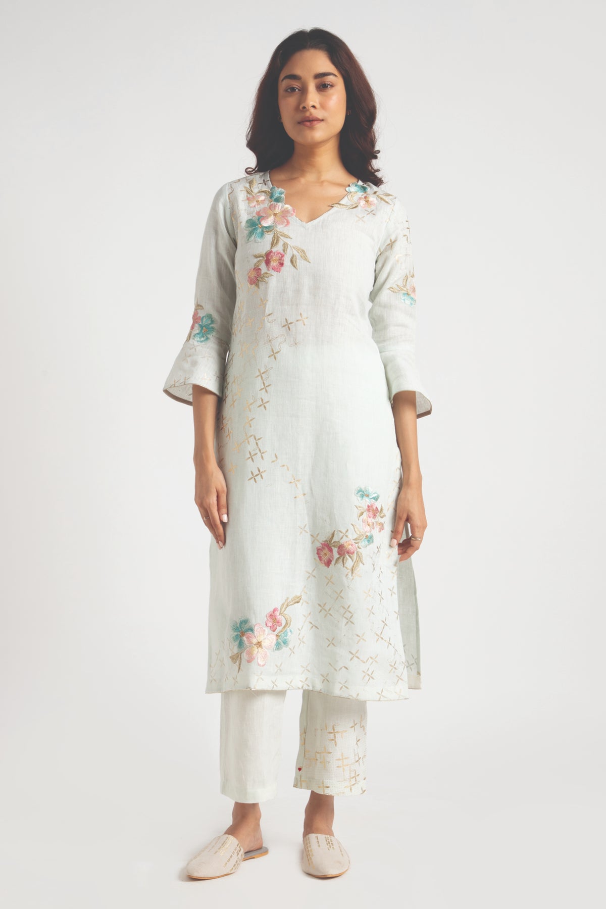 Bonny Corsage Kurta Set