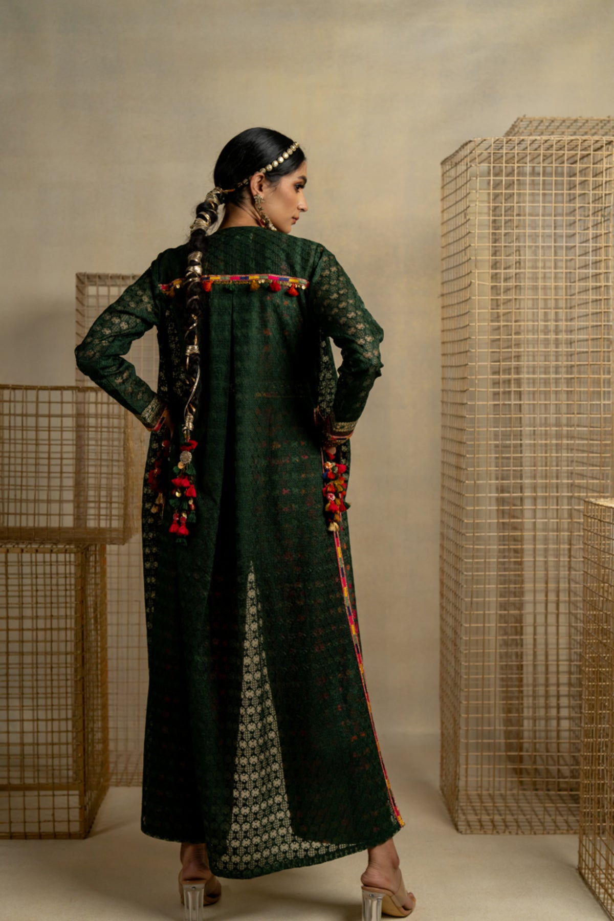 Phulwari Embroidered Jumpsuit