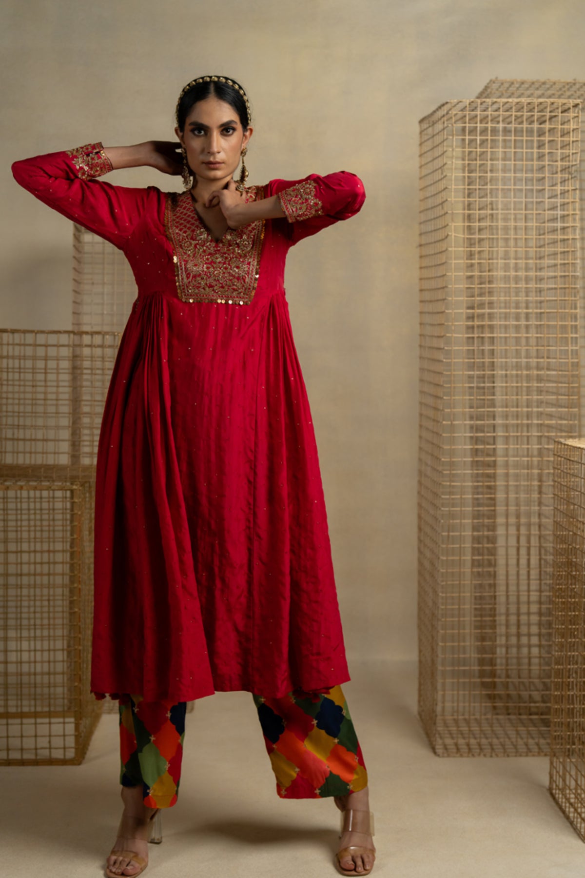 Gulal Anarkali Set