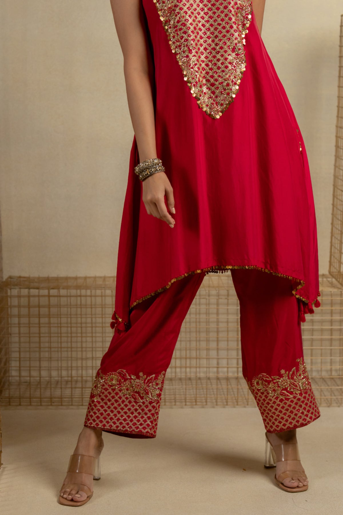 Gulal Embroidered Kurta Set