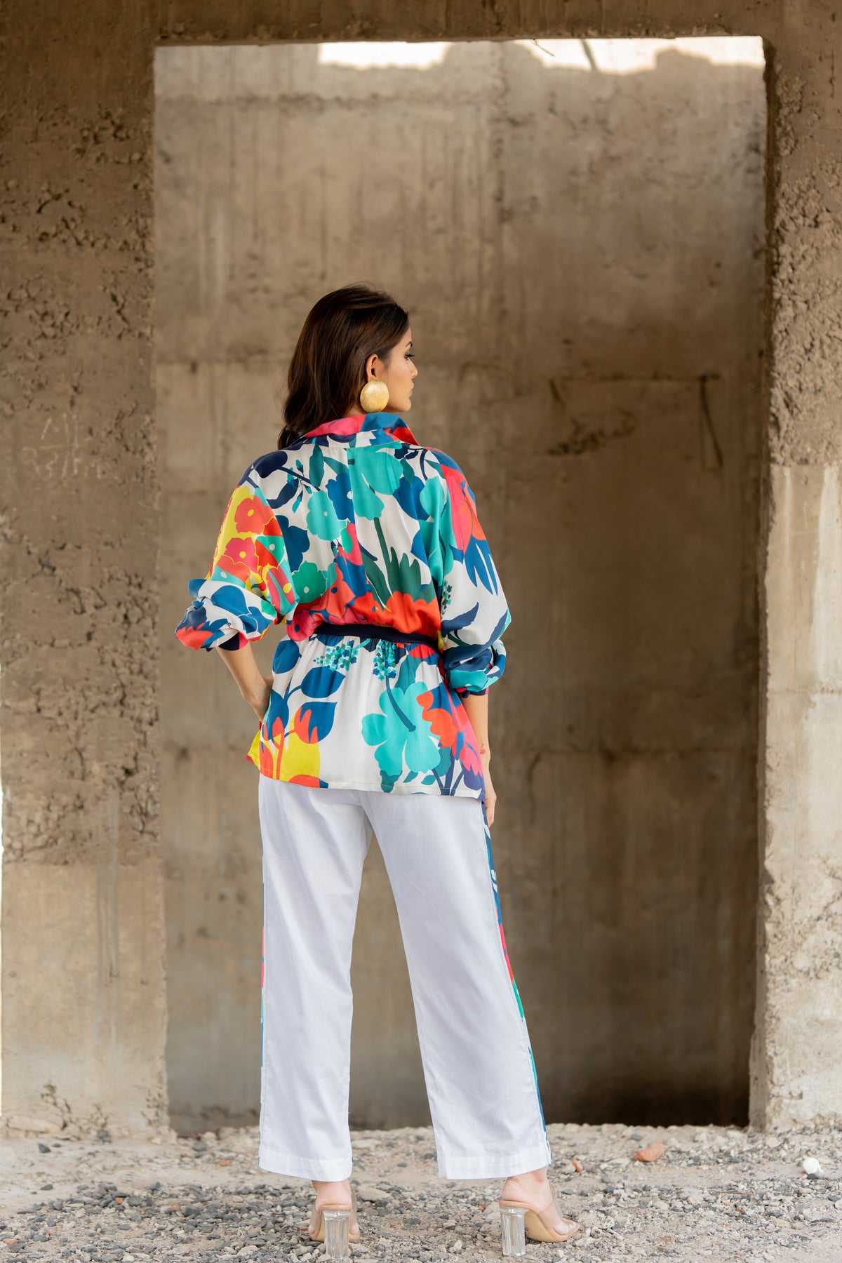 Paradise Rib Shirt With Pants