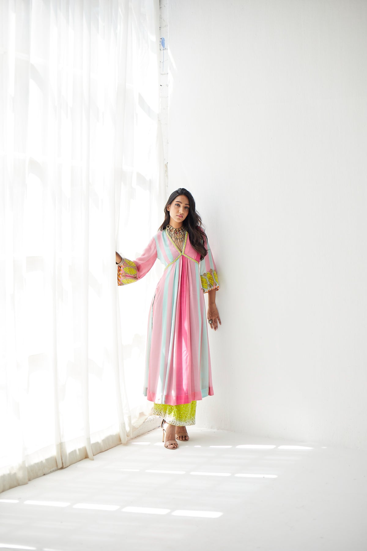 Bright Pink Kurta