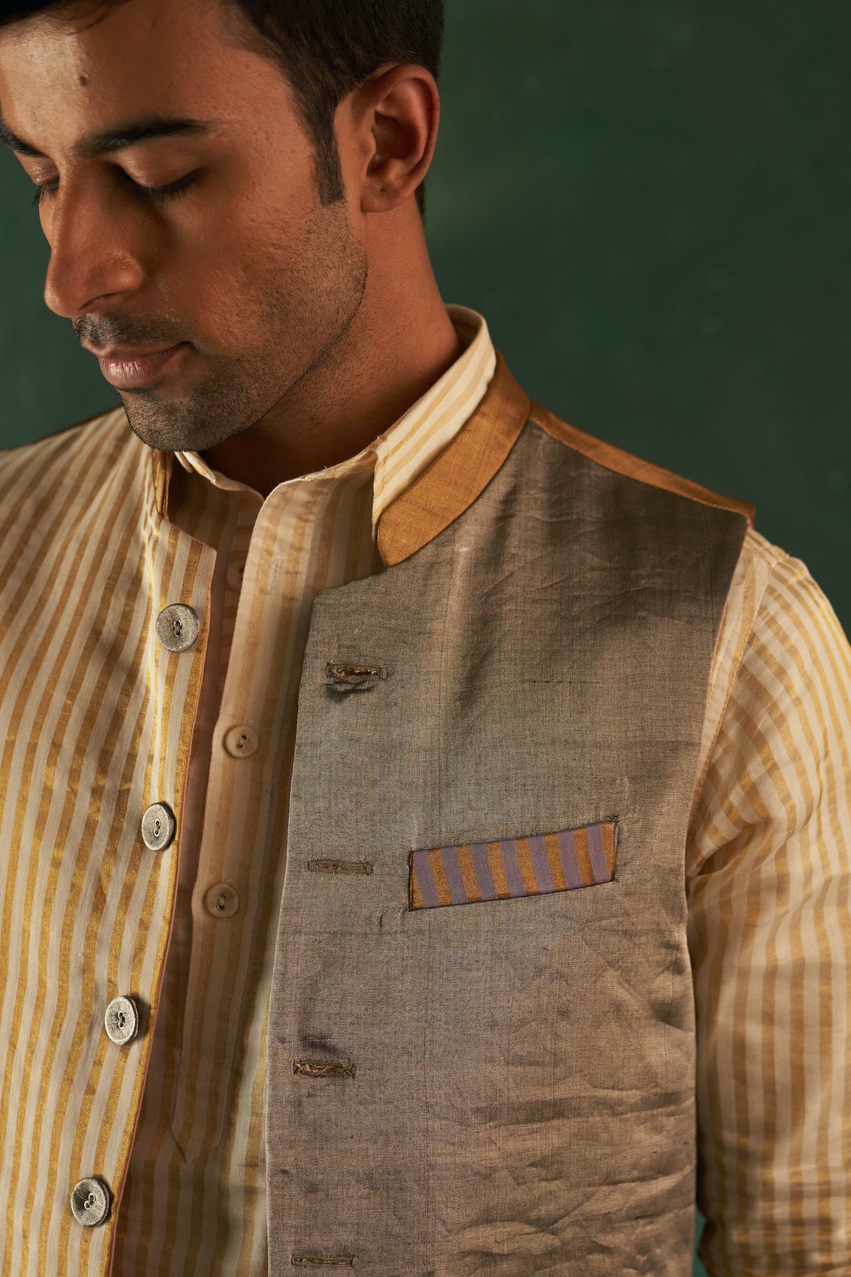 Midas Tissue Nehru Jacket