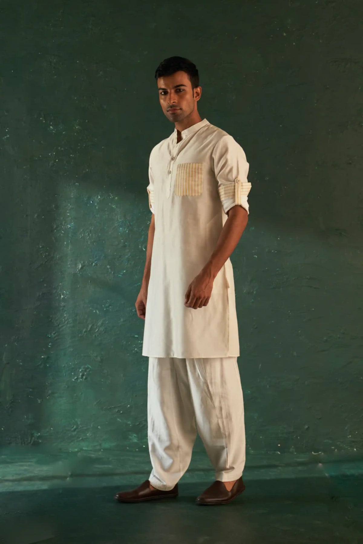 Midas Ivory Kurta set