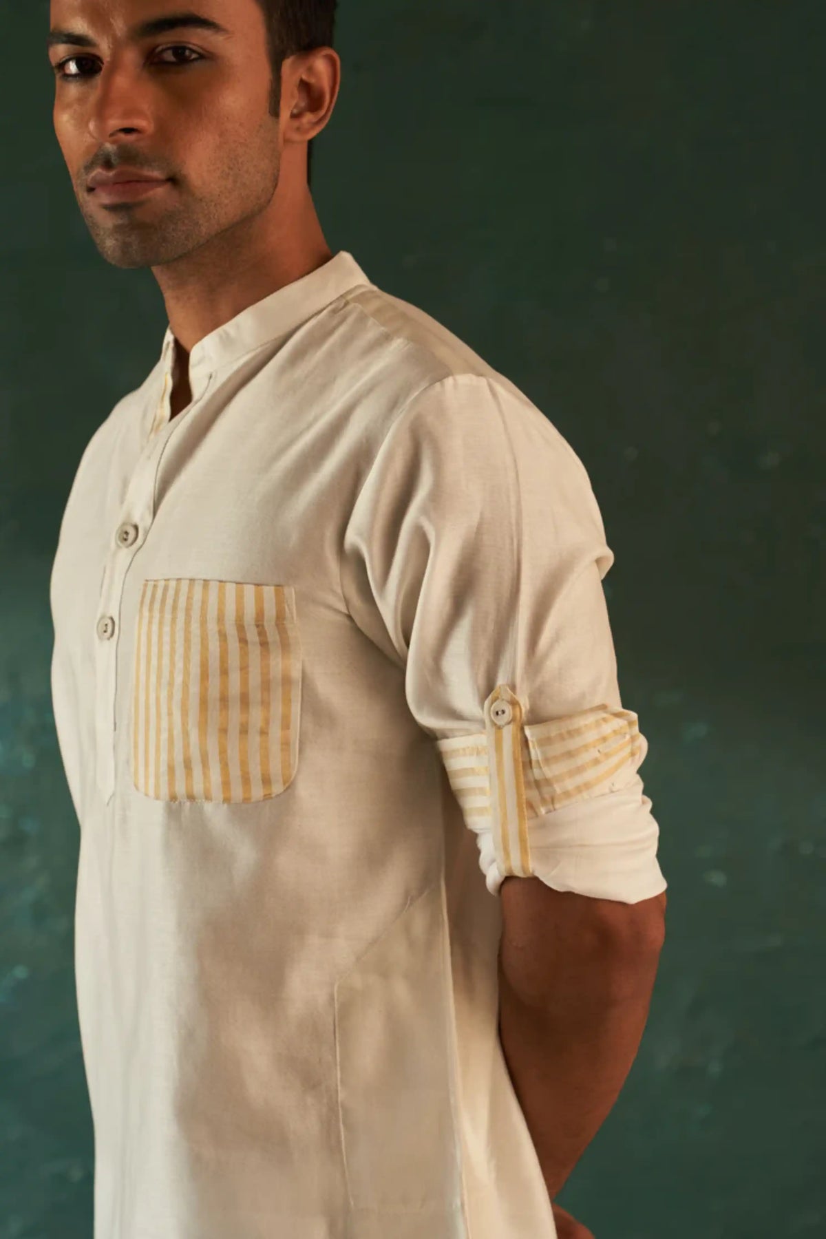 Midas Ivory Kurta set