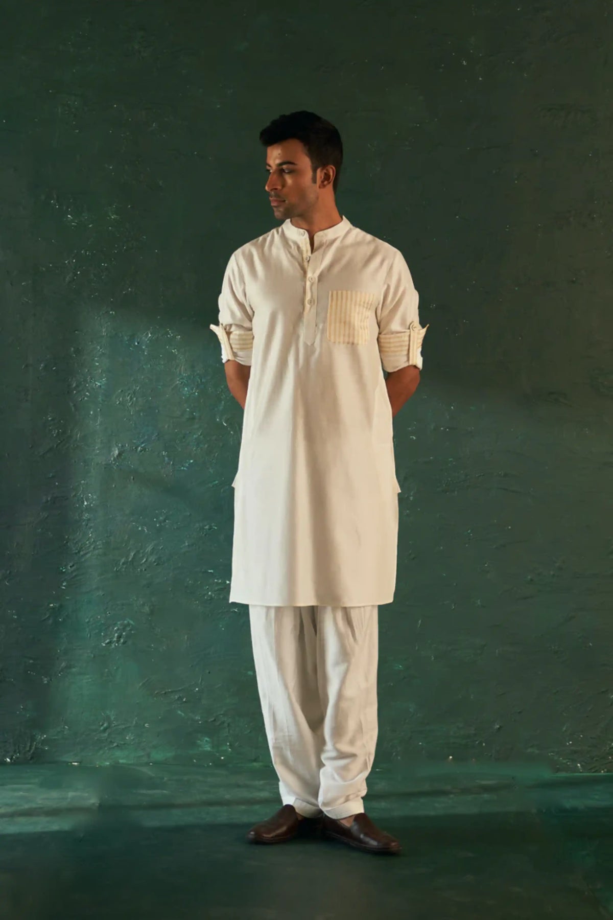 Midas Ivory Kurta set