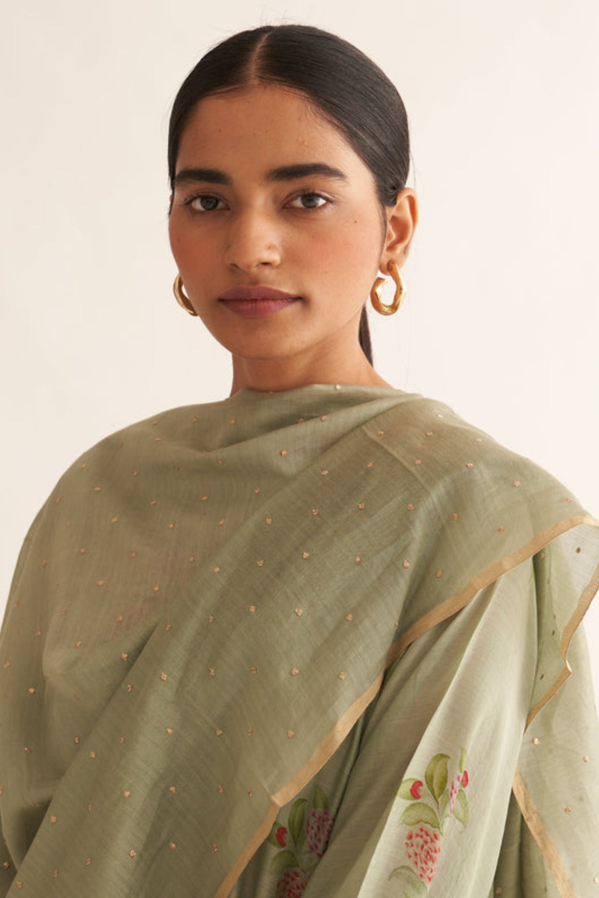 Sage Green Tara Dupatta