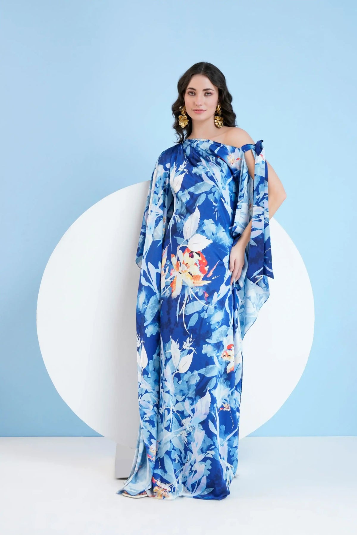 Printed Straight Kaftan