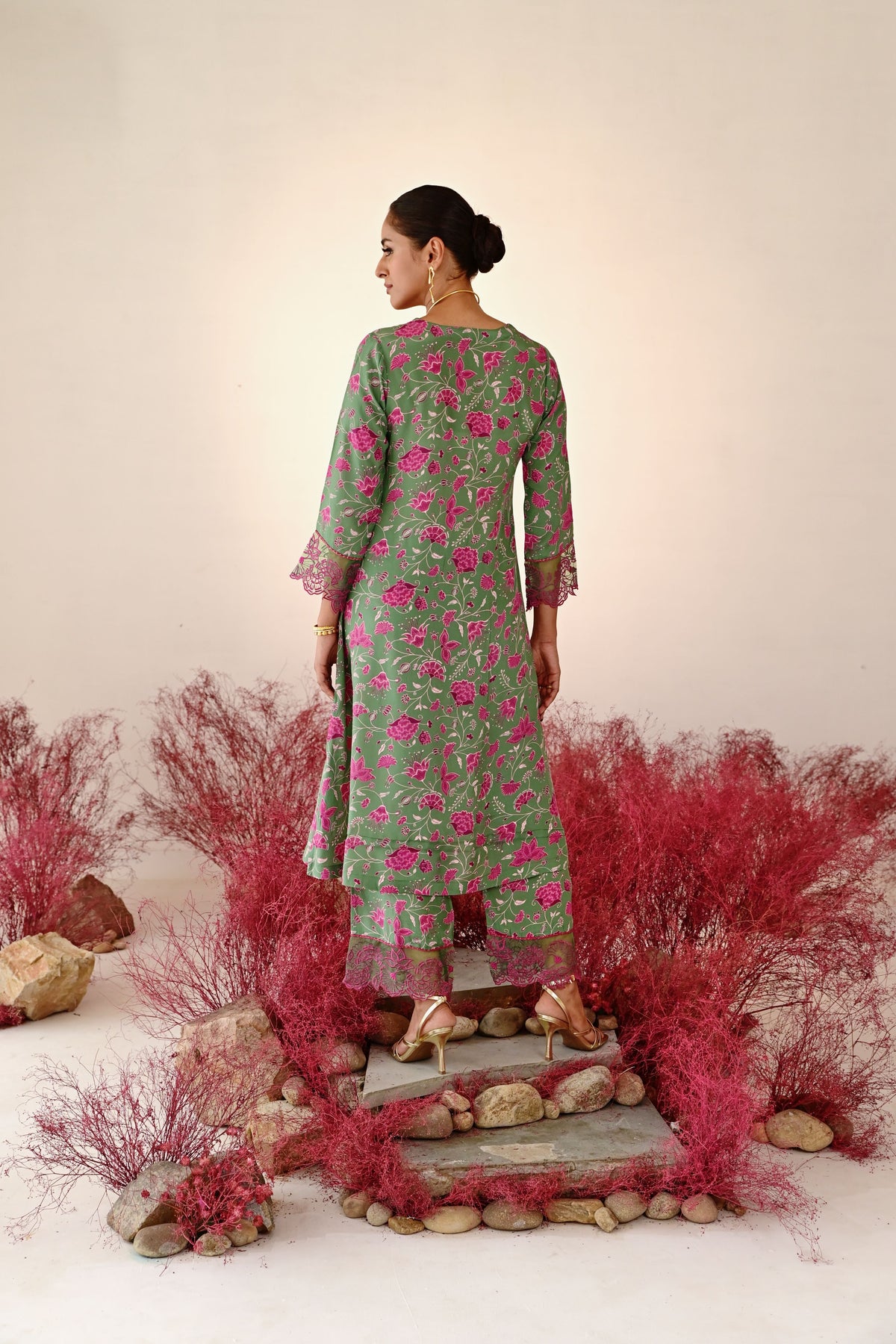 Mohak A-line Kurta Set