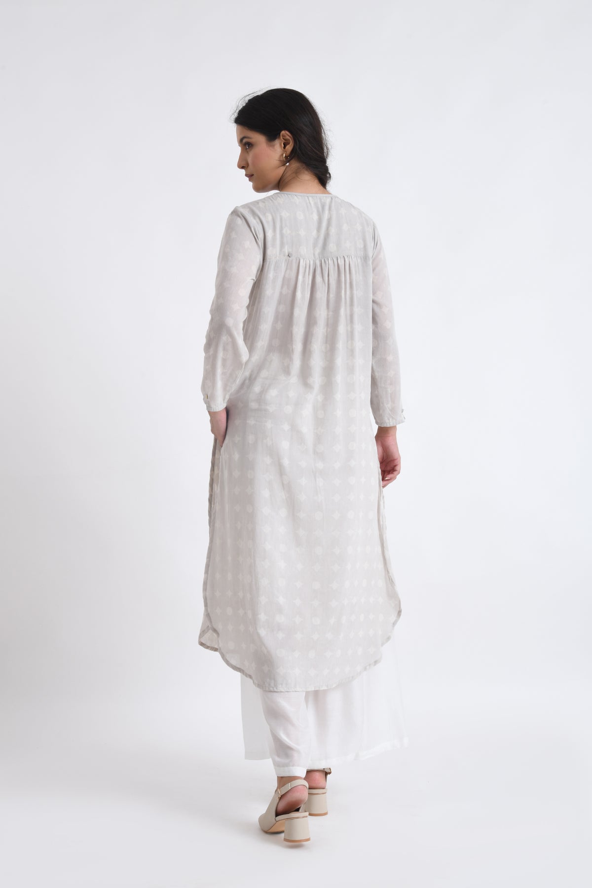 Ash Kurta Set