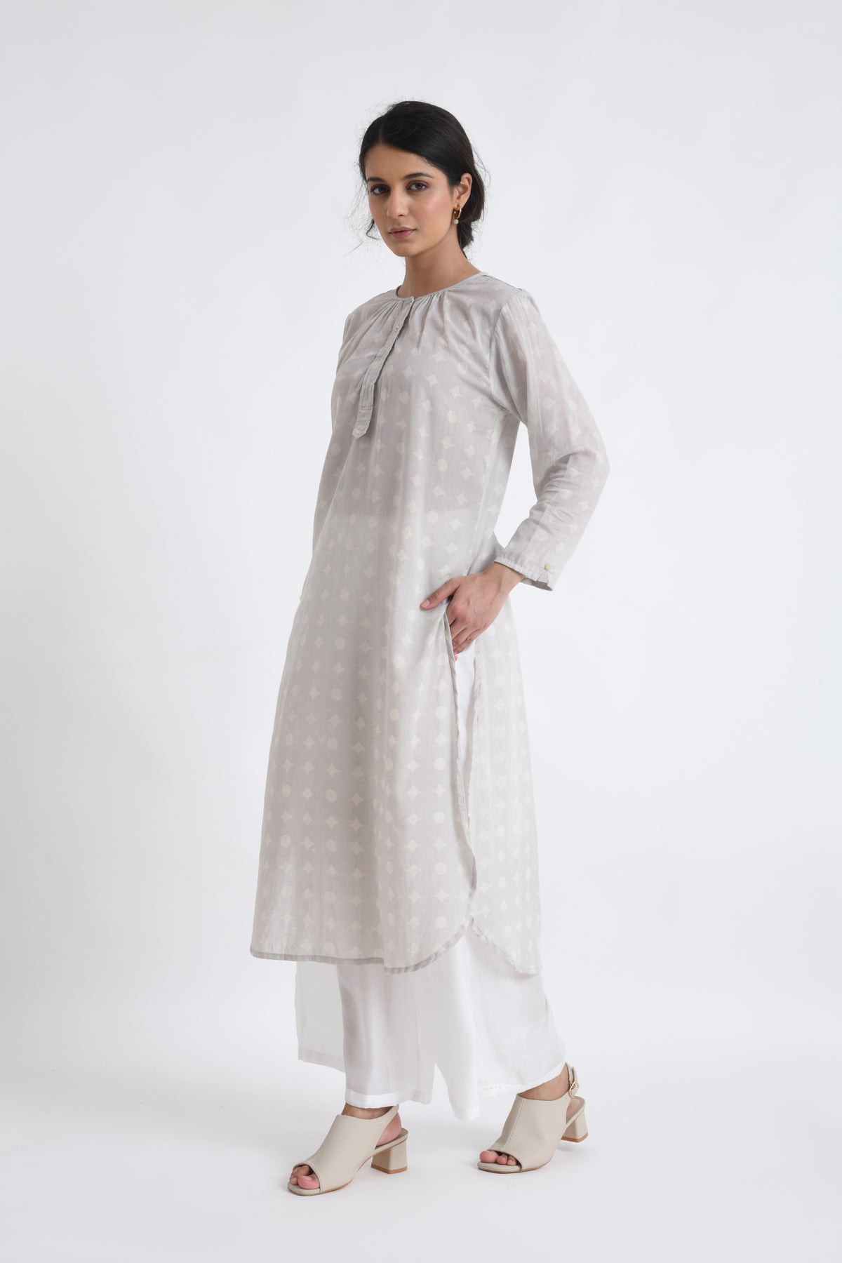 Ash Kurta Set