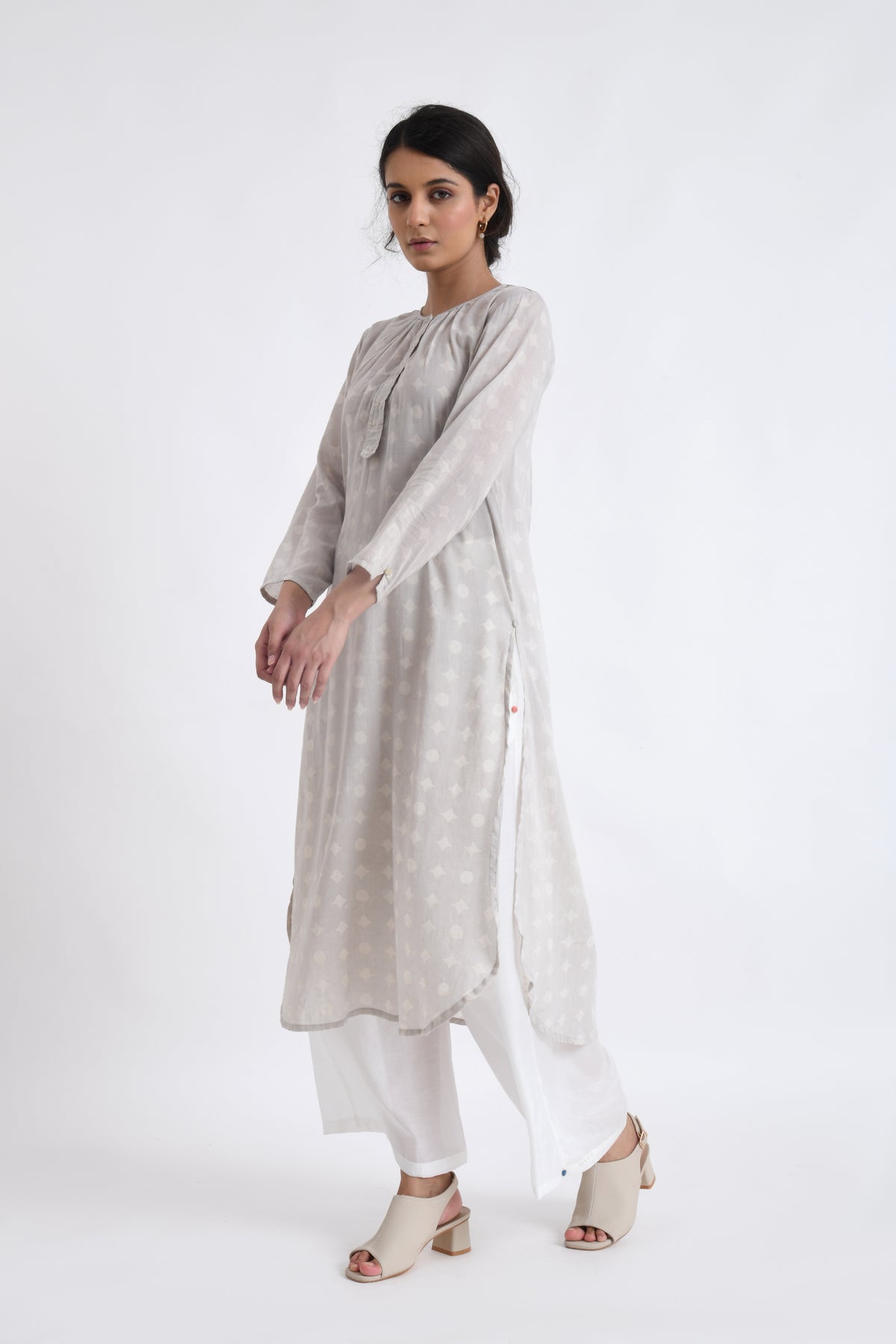 Ash Kurta Set