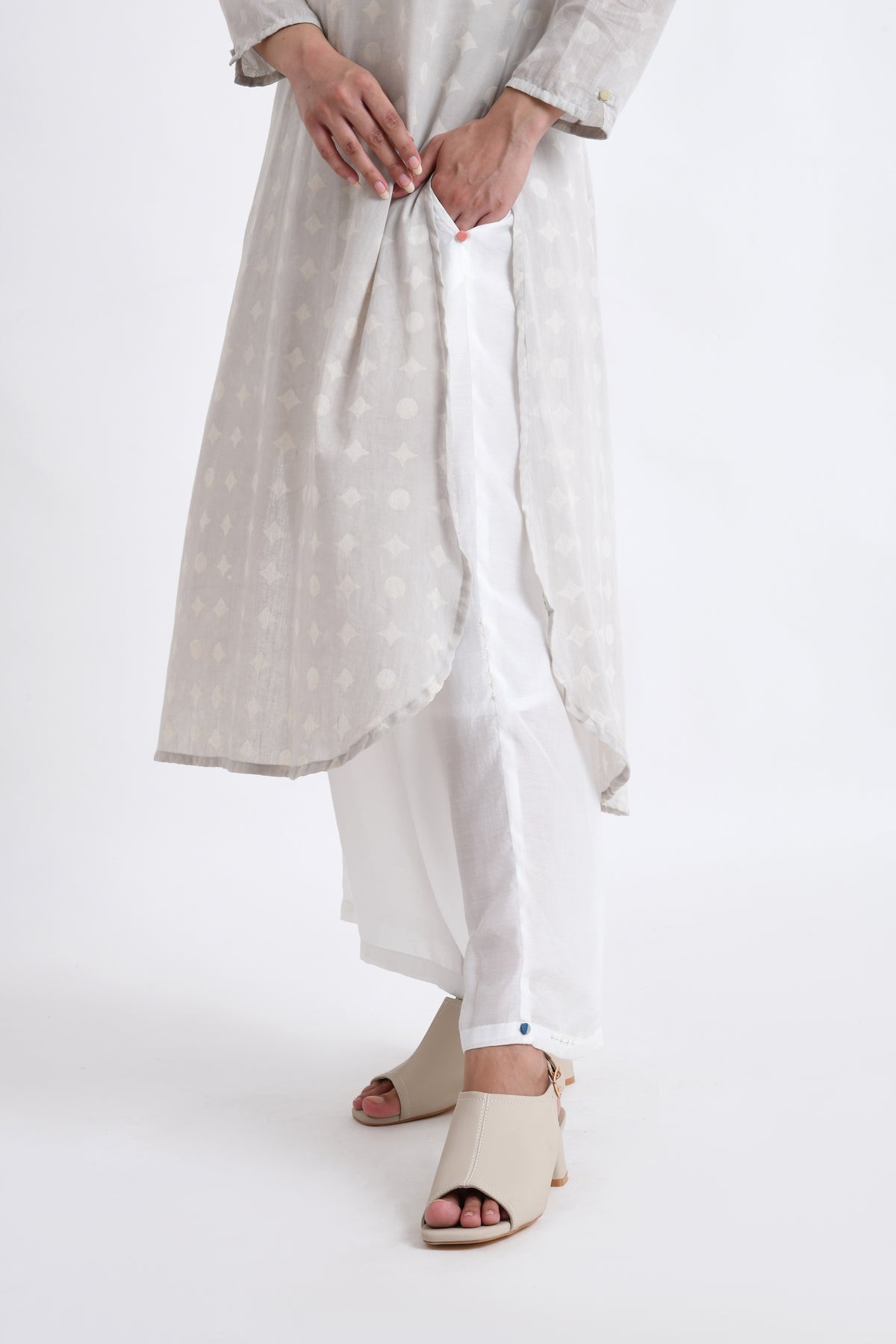 Ash Kurta Set