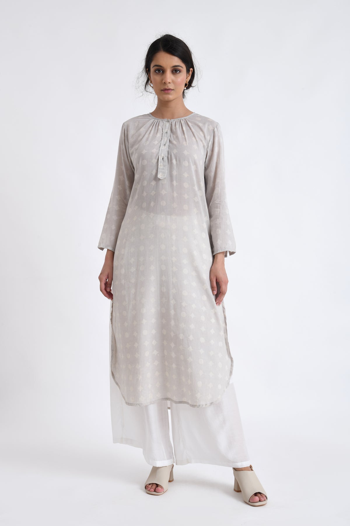 Ash Kurta Set