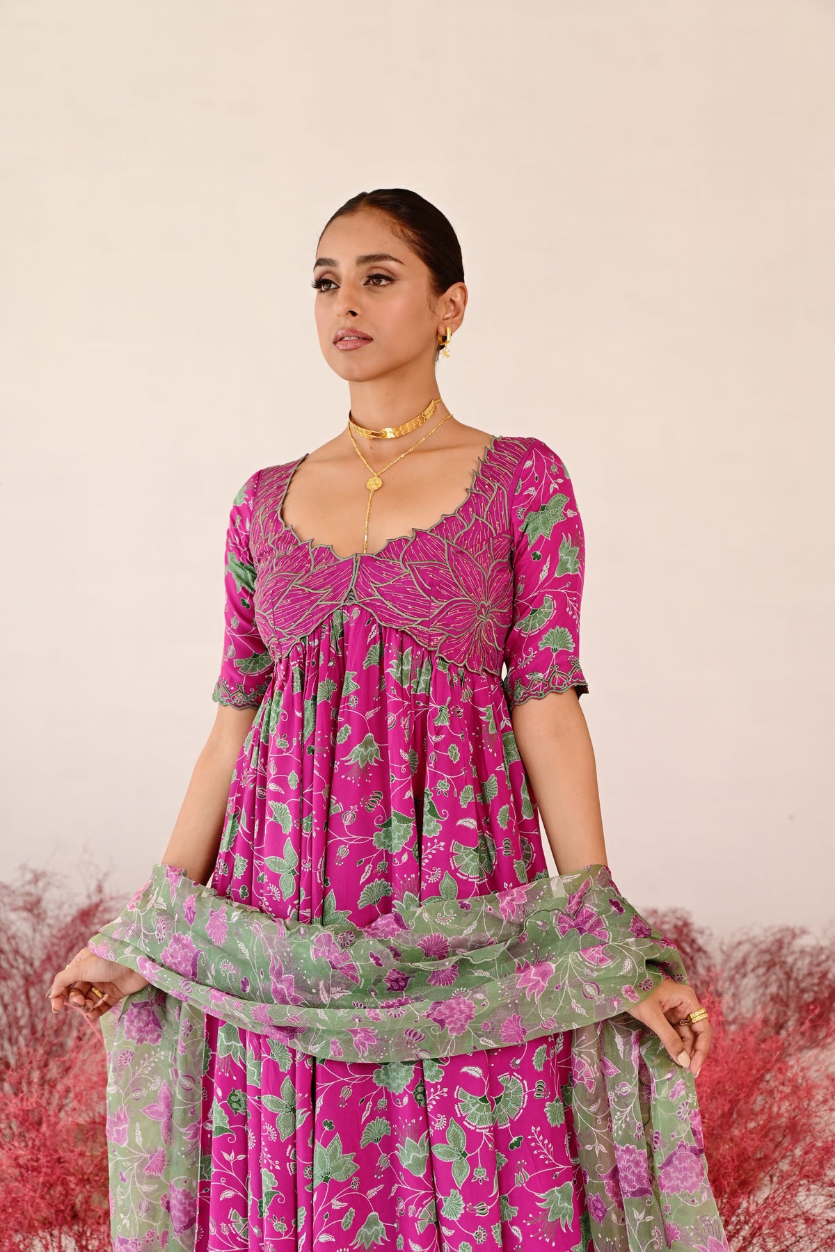 Gulnaaz Anarkali Set