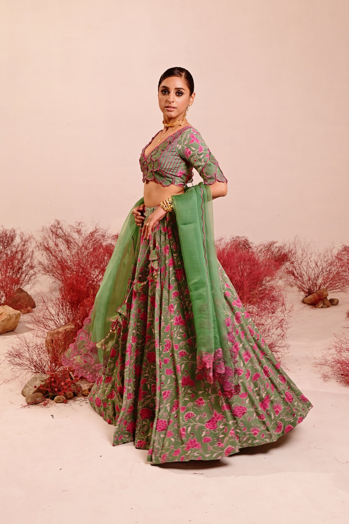 Liuora Lehenga Set